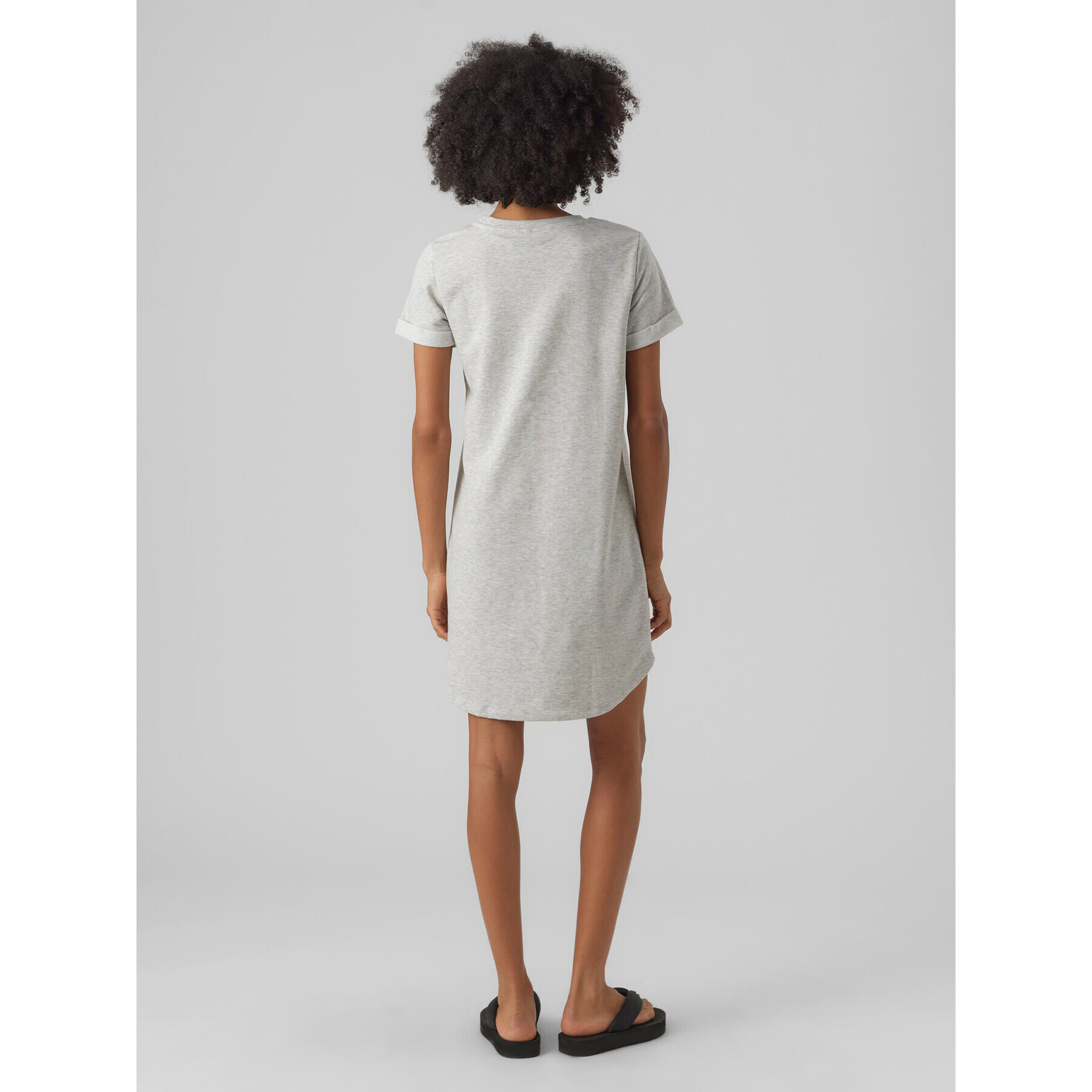 Vero Moda Ежедневна рокля Sasha Milla 10272936 Сив Regular Fit - Pepit.bg