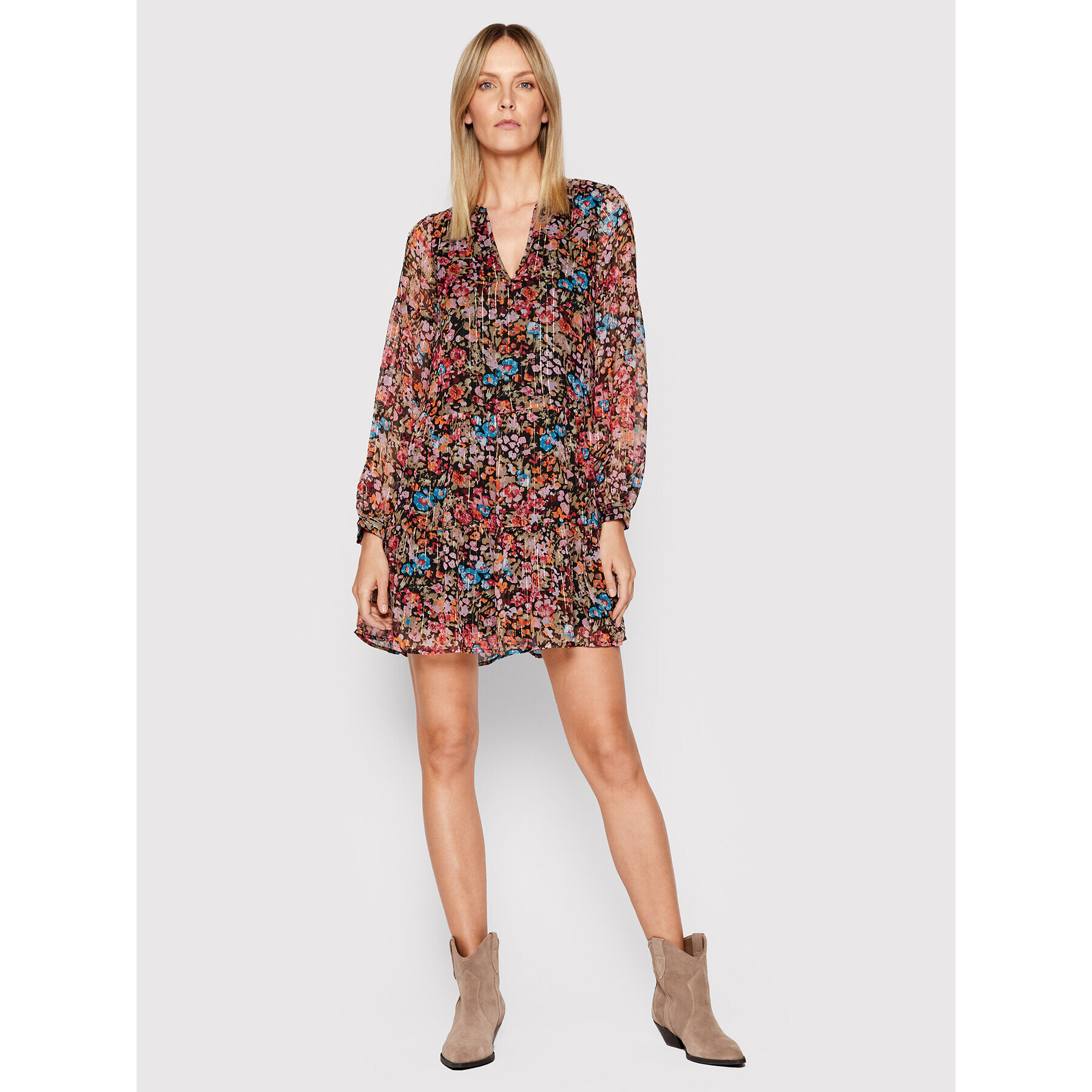 Vero Moda Ежедневна рокля Siga 10265952 Цветен Regular Fit - Pepit.bg