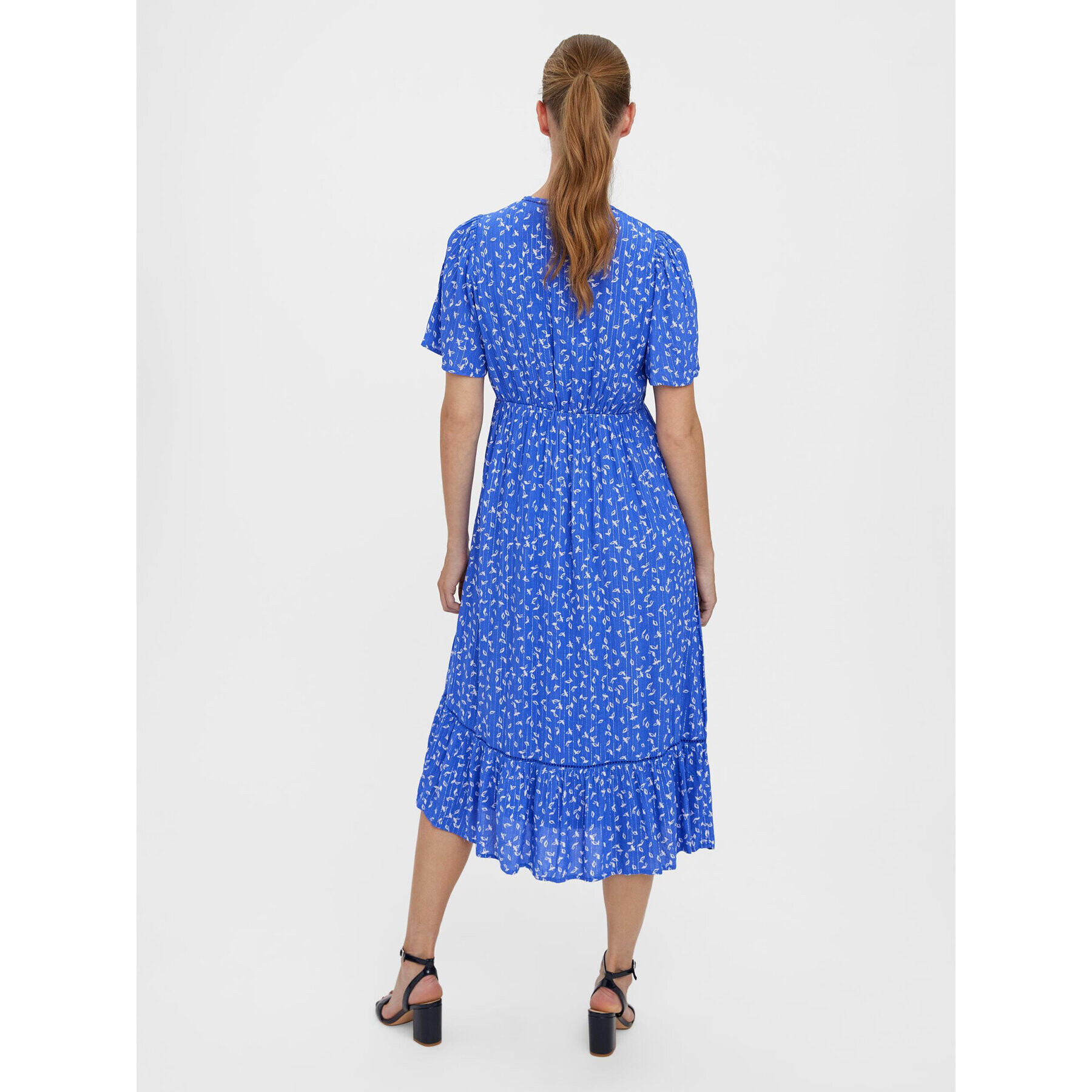 Vero Moda Ежедневна рокля Tirza 10268776 Син Regular Fit - Pepit.bg