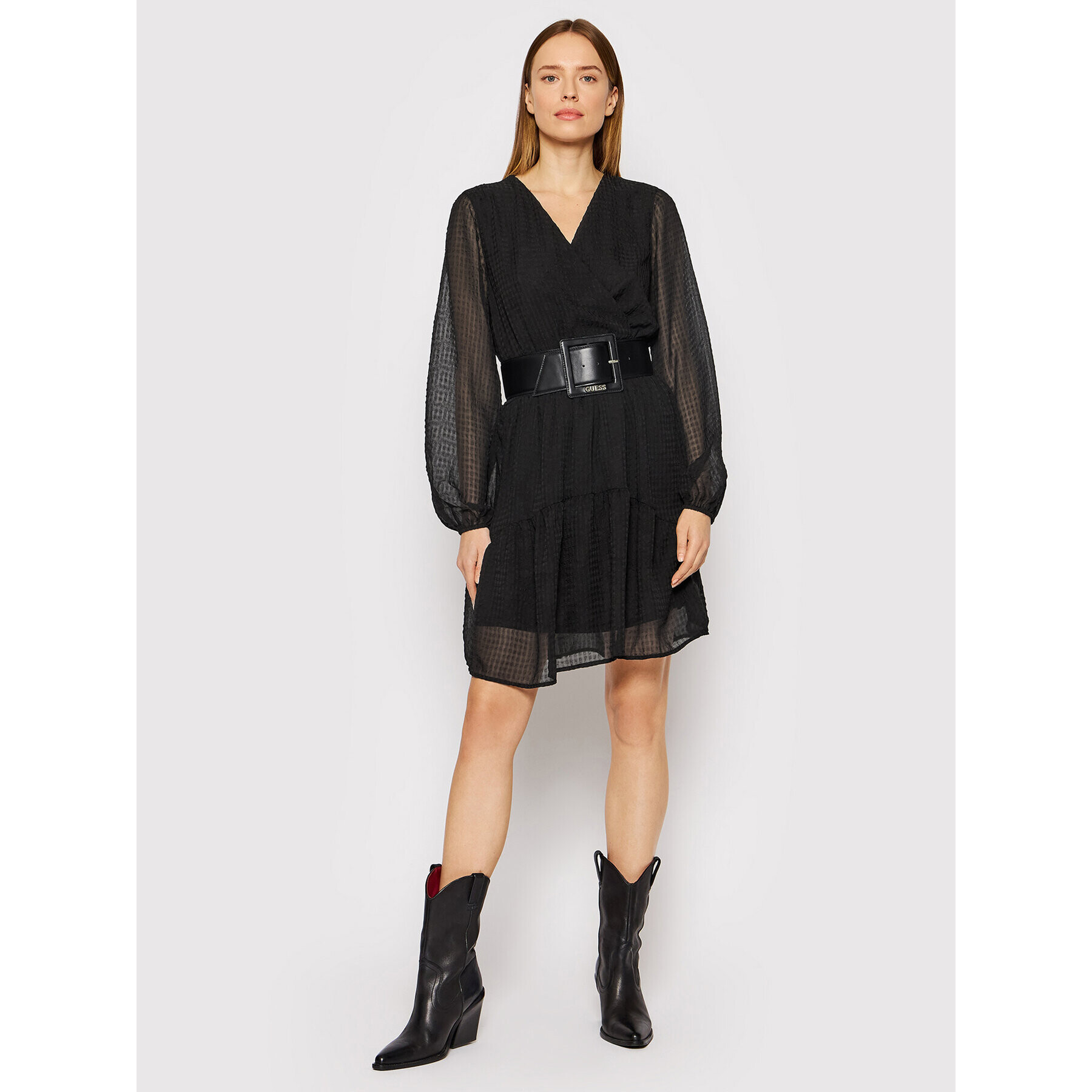 Vero Moda Ежедневна рокля Ea 10257901 Черен Regular Fit - Pepit.bg