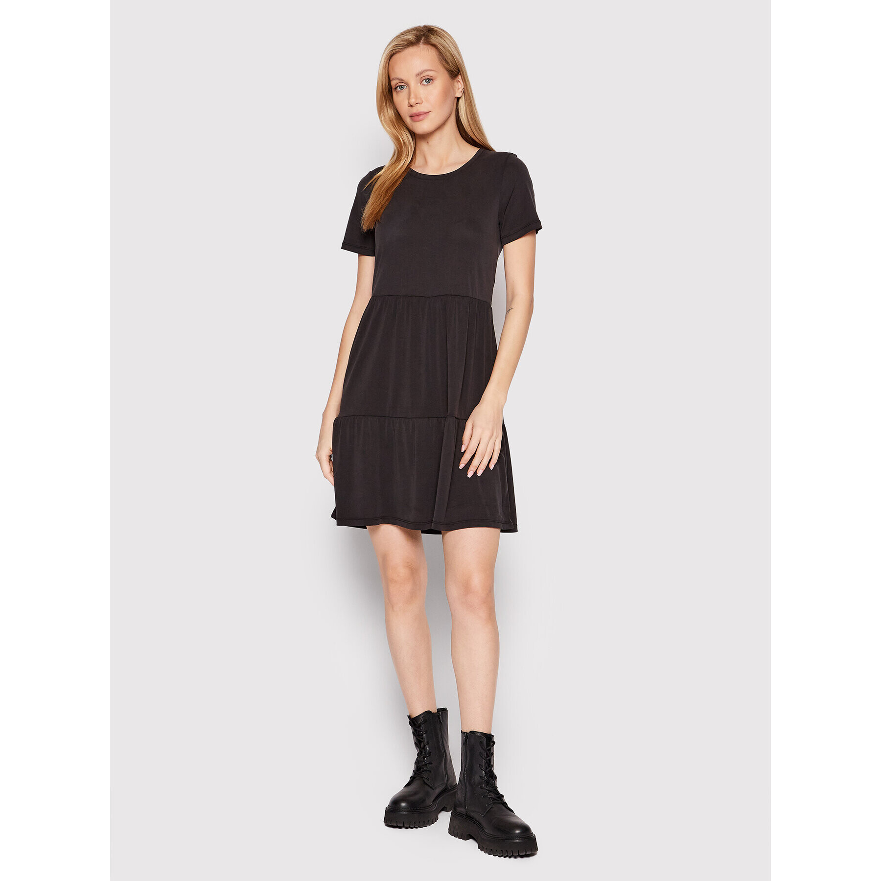 Vero Moda Ежедневна рокля Filli 10248703 Черен Relaxed Fit - Pepit.bg