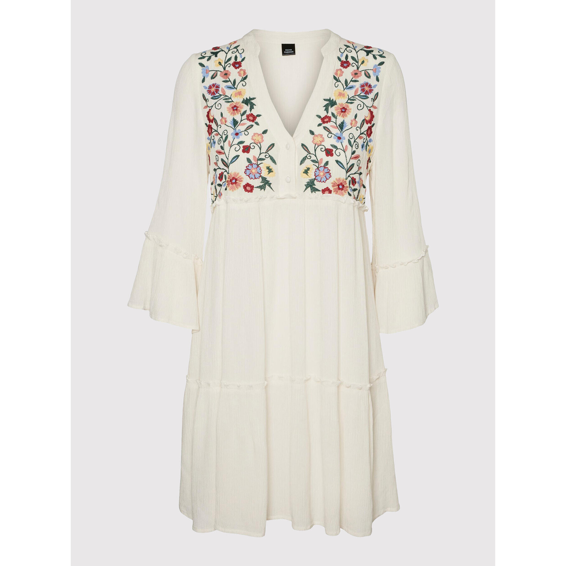 Vero Moda Ежедневна рокля Gina 10277321 Бежов Regular Fit - Pepit.bg