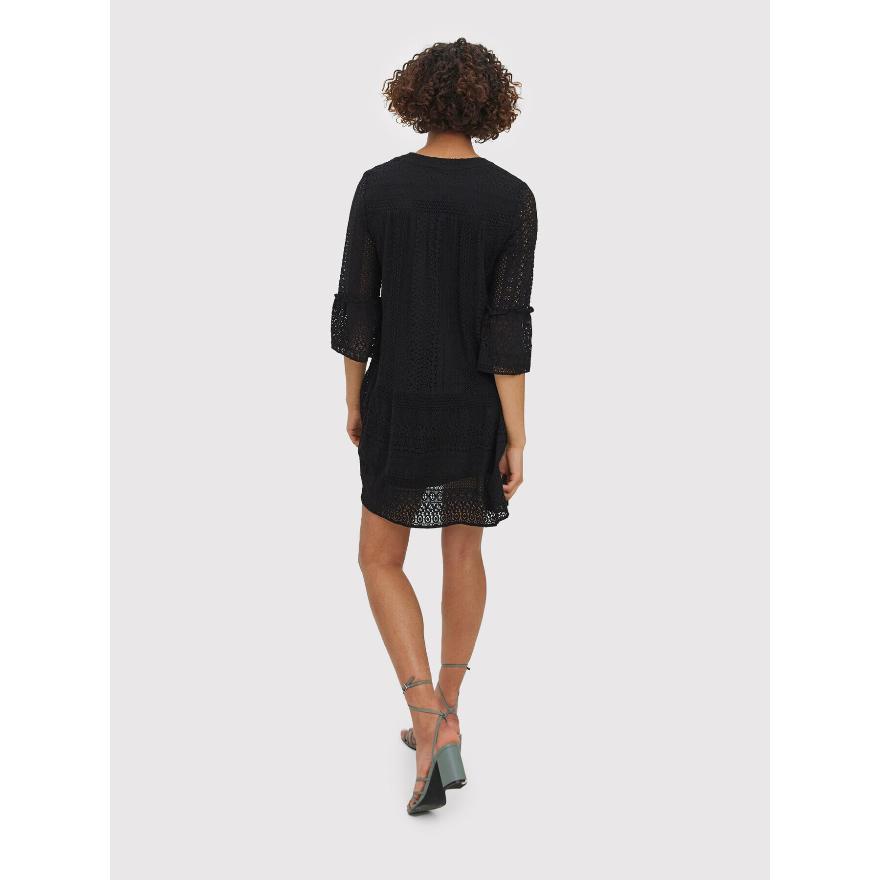 Vero Moda Ежедневна рокля Honey 10272501 Черен Regular Fit - Pepit.bg