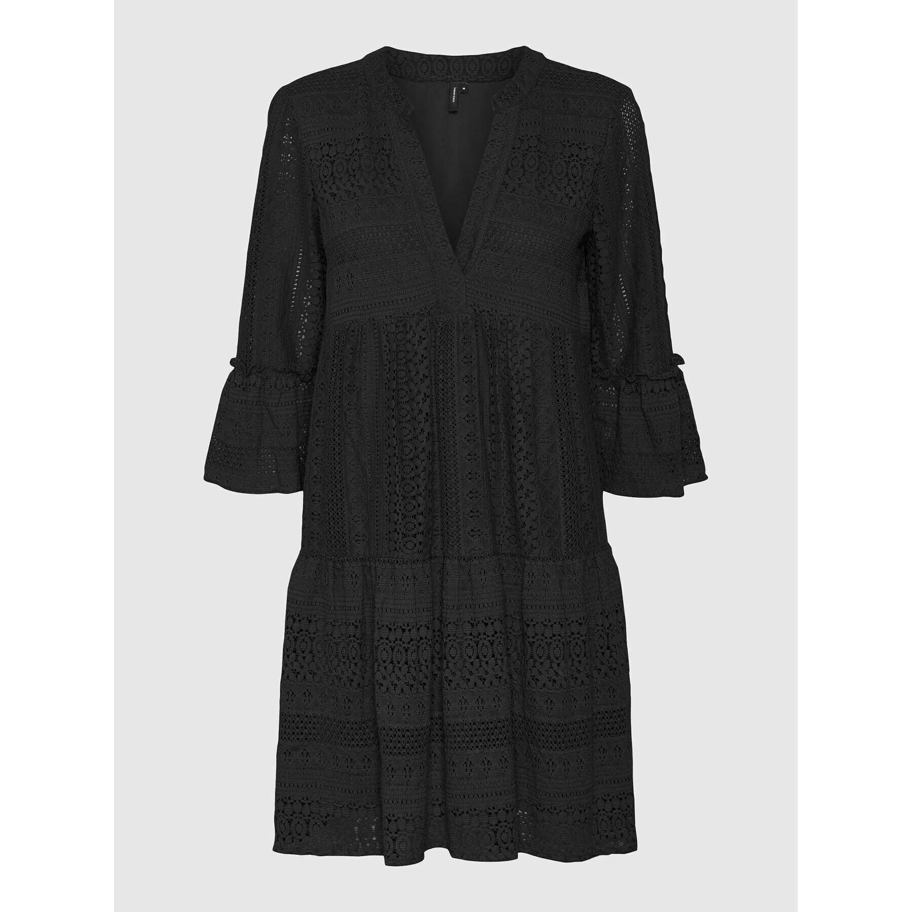 Vero Moda Ежедневна рокля Honey 10272501 Черен Regular Fit - Pepit.bg