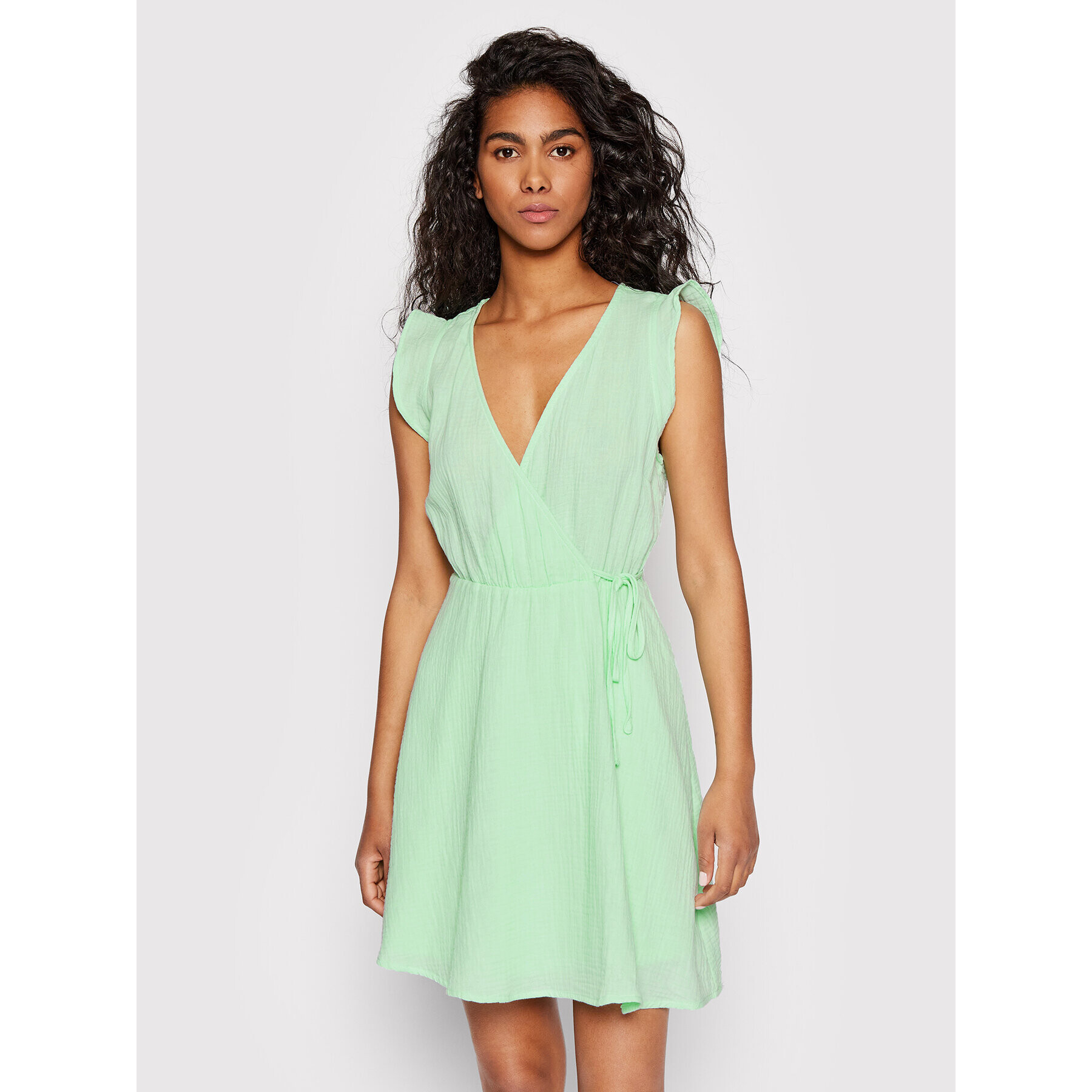 Vero Moda Ежедневна рокля Natali 10263273 Зелен Regular Fit - Pepit.bg