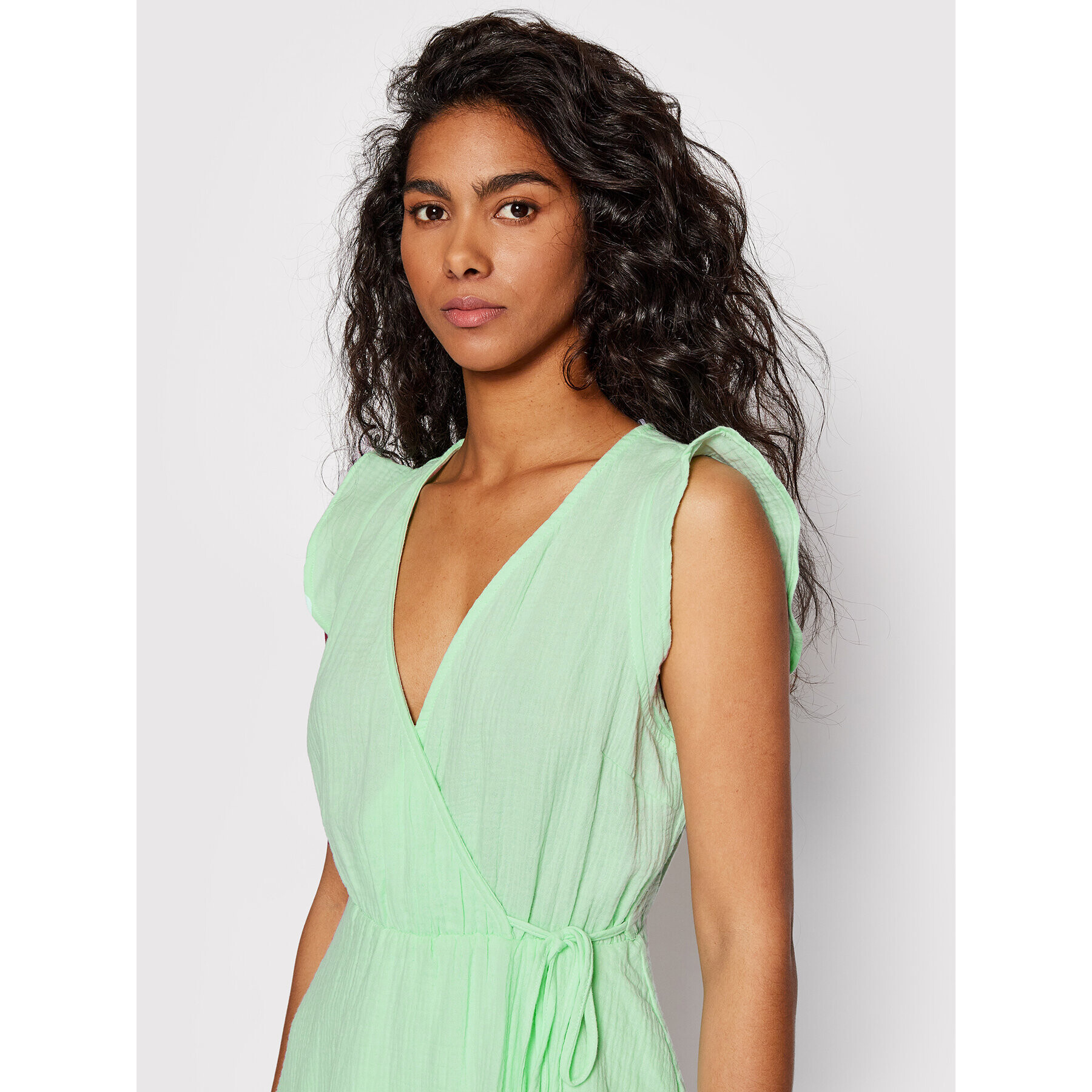 Vero Moda Ежедневна рокля Natali 10263273 Зелен Regular Fit - Pepit.bg