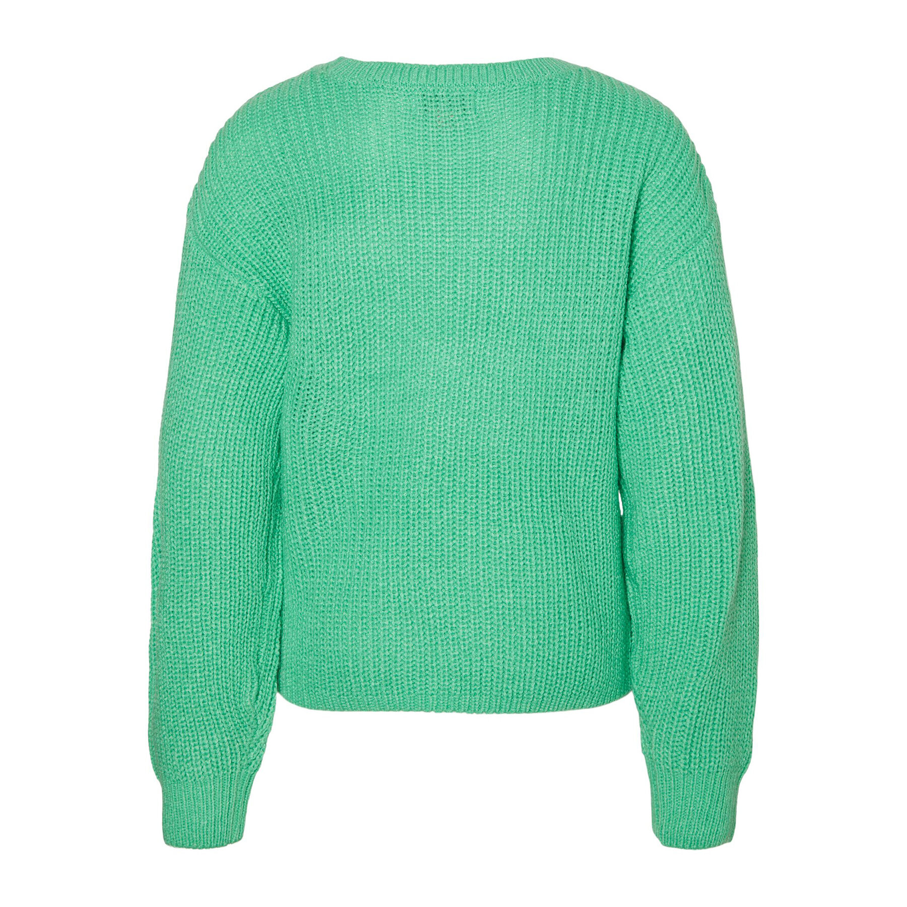 Vero Moda Girl Пуловер Sayla 10272974 Зелен Regular Fit - Pepit.bg