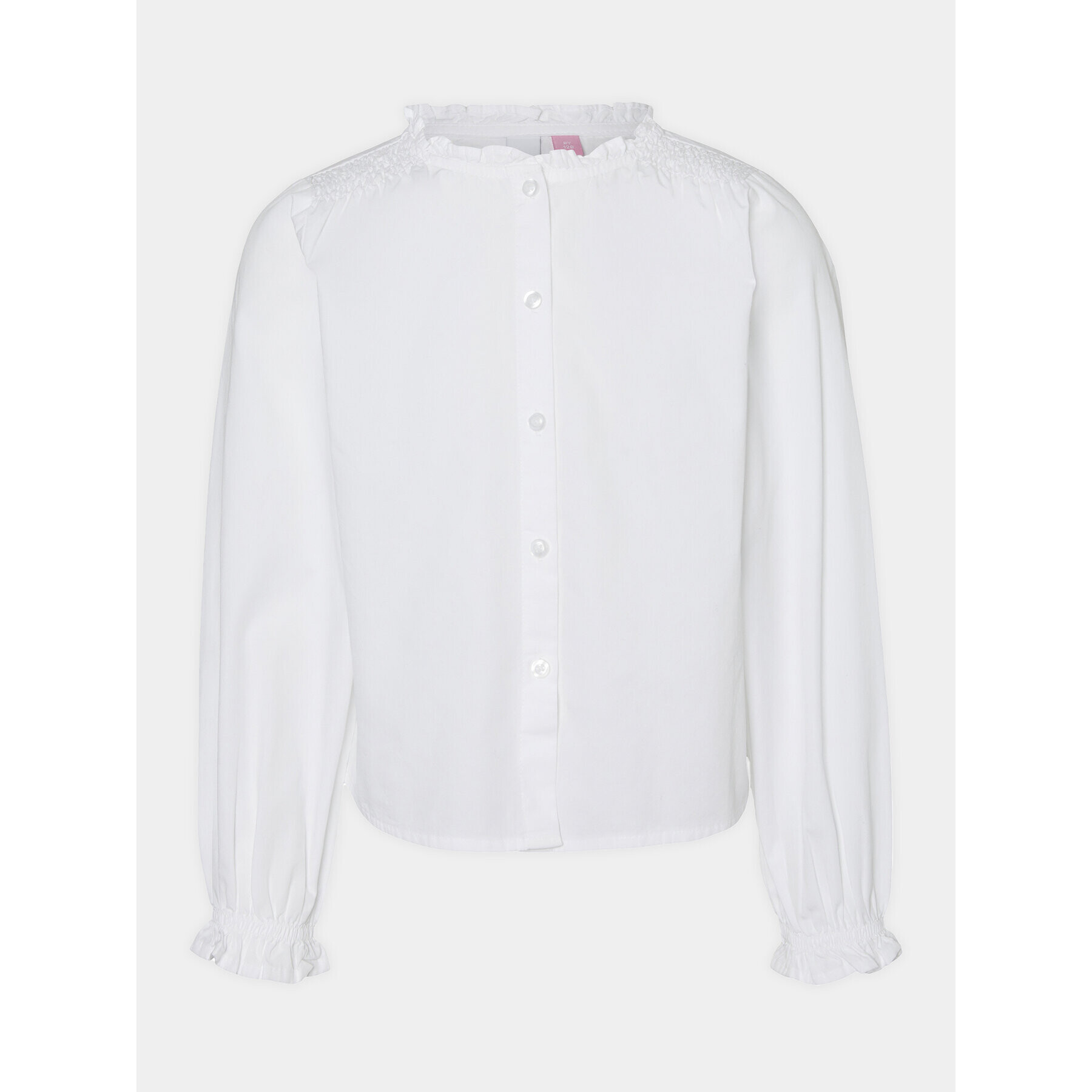 Vero Moda Girl Риза Joa 10299028 Бял Relaxed Fit - Pepit.bg