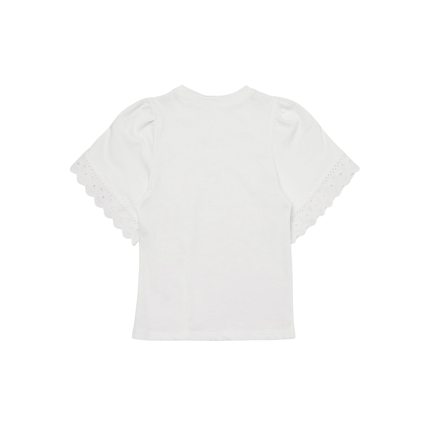 Vero Moda Girl Тишърт 10279810 Бял Regular Fit - Pepit.bg