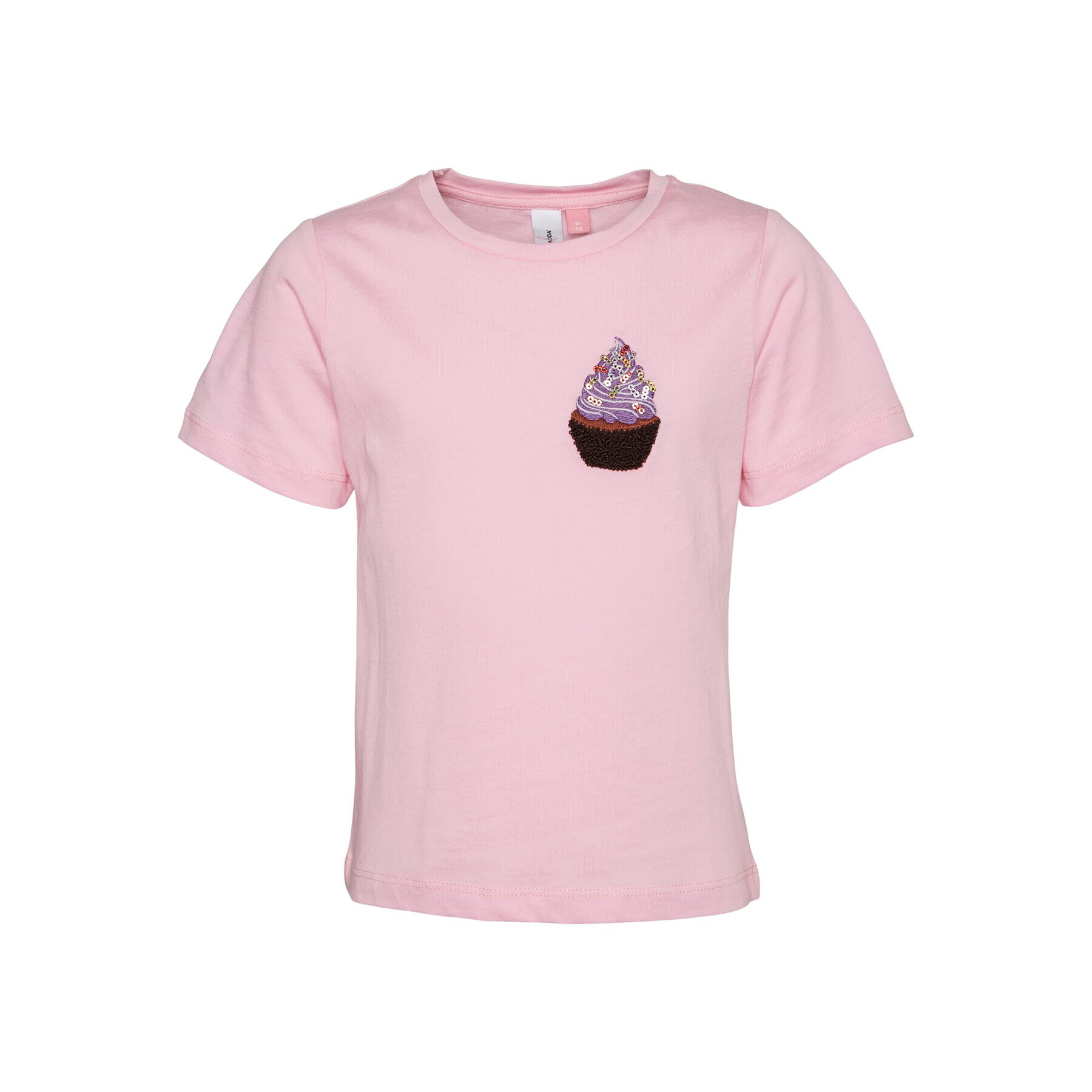Vero Moda Girl Тишърт 10285292 Розов Regular Fit - Pepit.bg