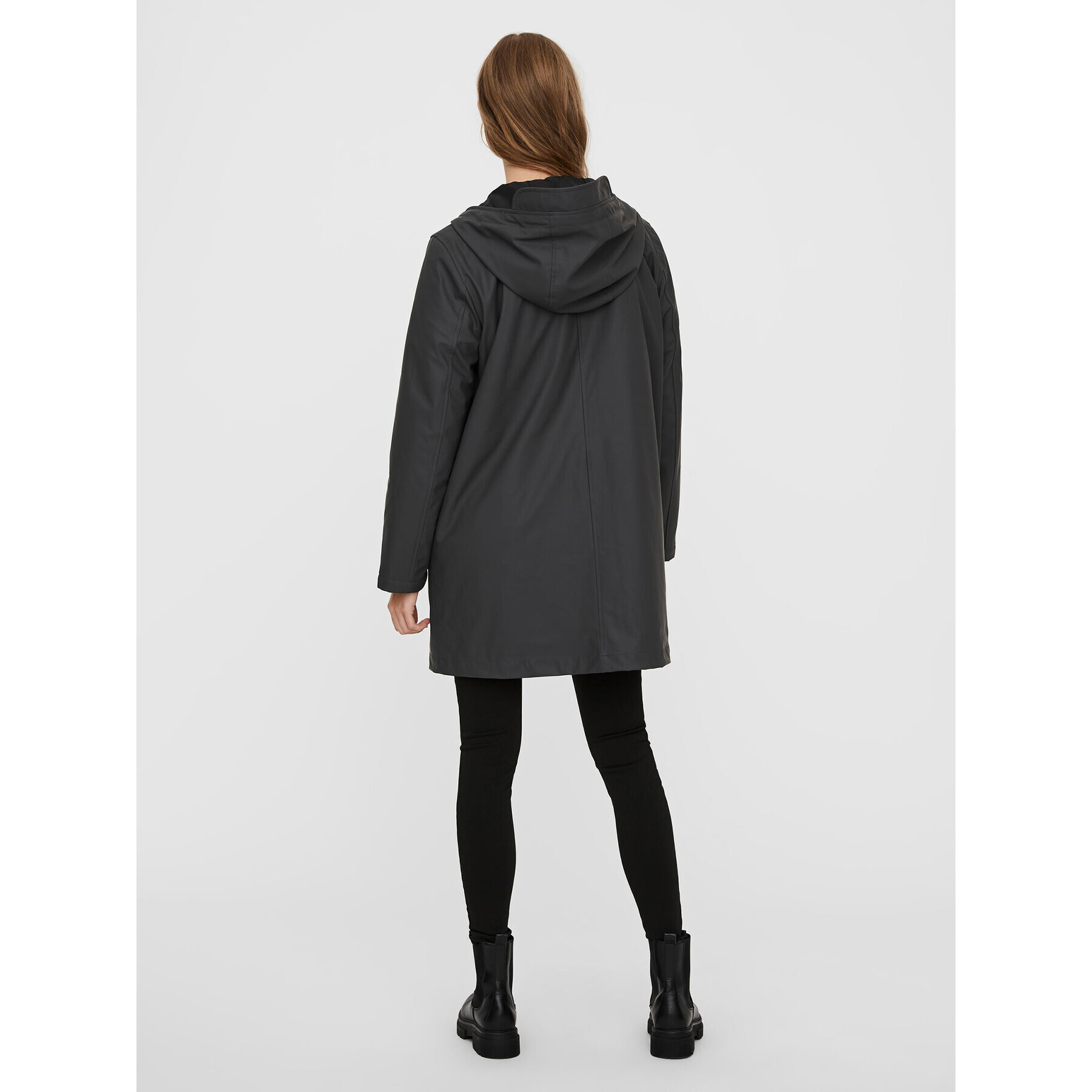 Vero Moda Яке за дъжд 10249634 Сив Regular Fit - Pepit.bg