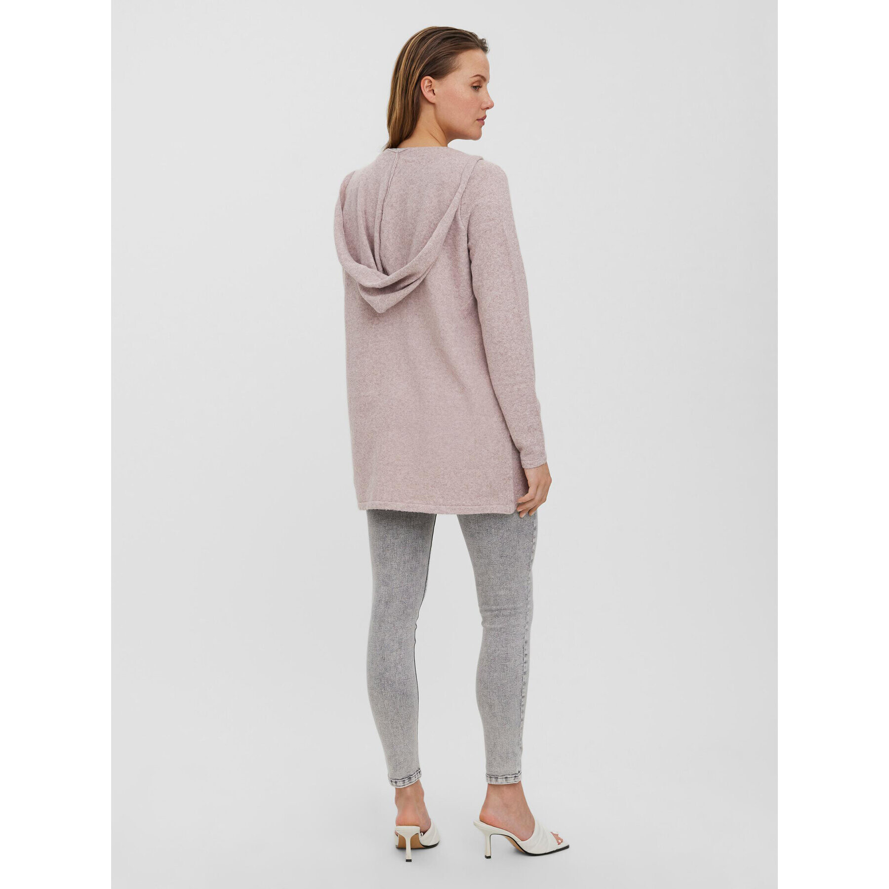 Vero Moda Кардиган 10235948 Розов Regular Fit - Pepit.bg