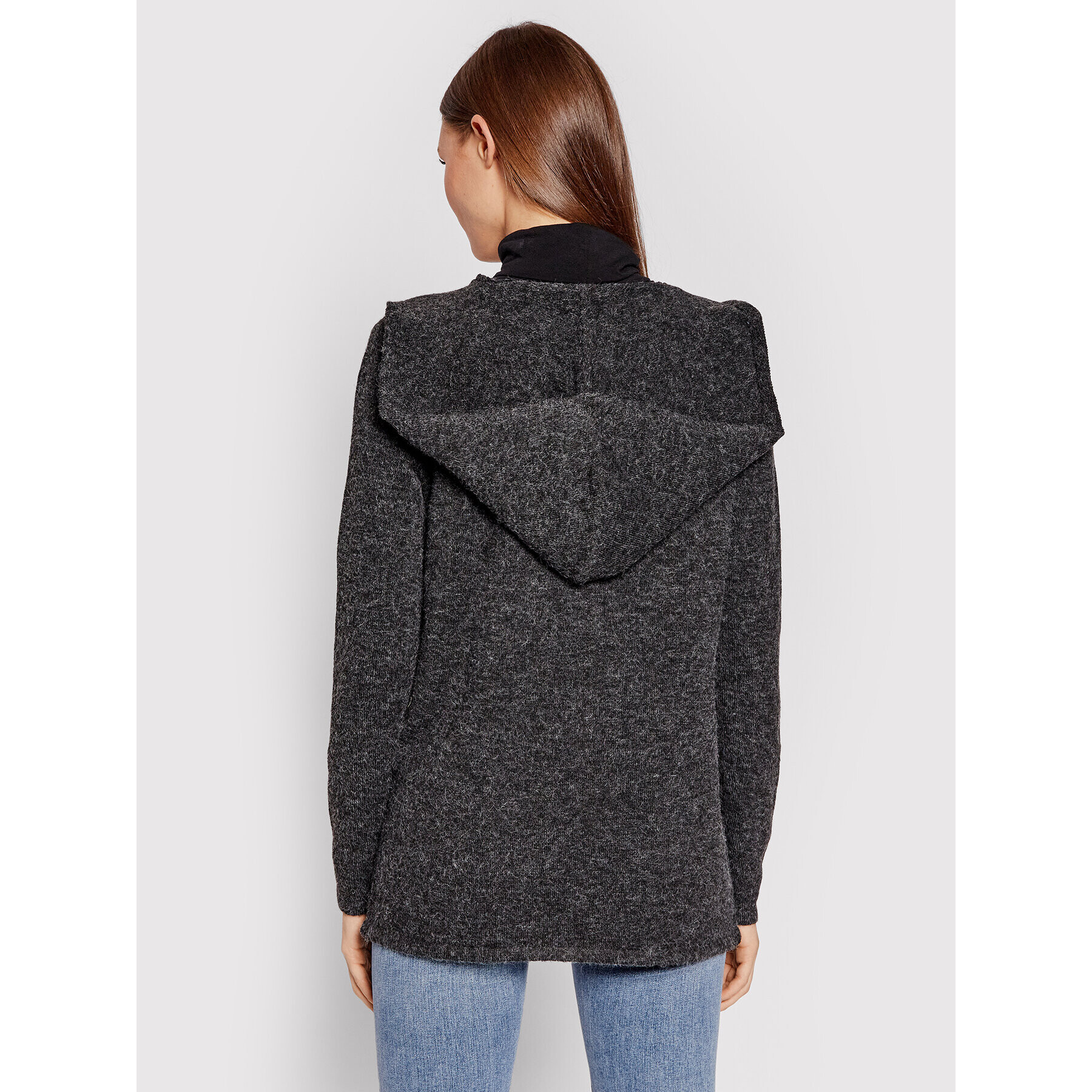 Vero Moda Кардиган Doffy 10235948 Черен Relaxed Fit - Pepit.bg