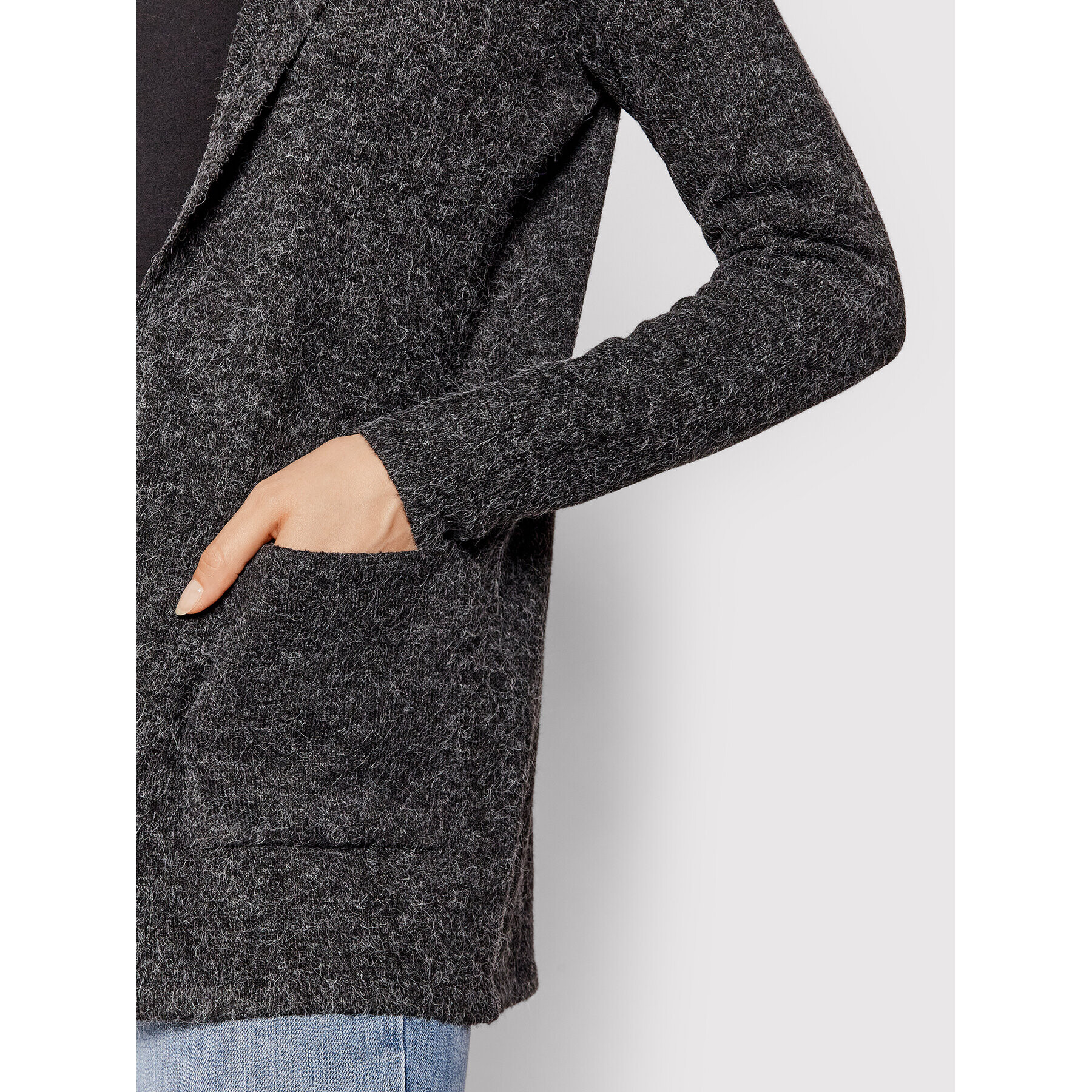 Vero Moda Кардиган Doffy 10235948 Черен Relaxed Fit - Pepit.bg