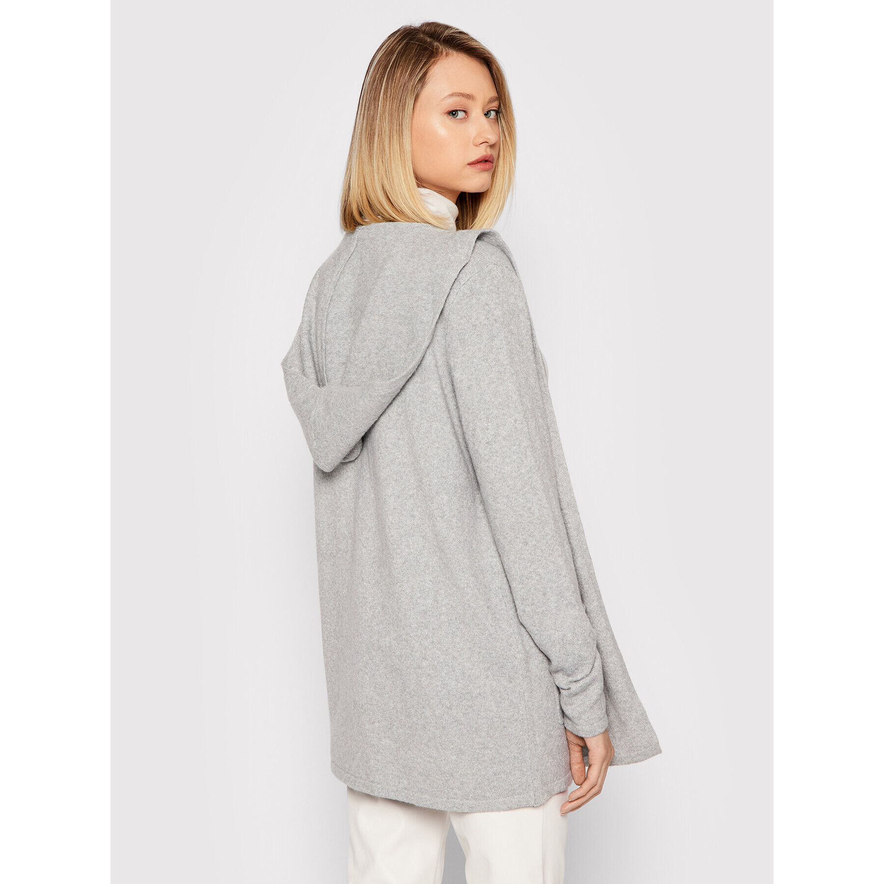 Vero Moda Кардиган Doffy 10235948 Сив Loose Fit - Pepit.bg