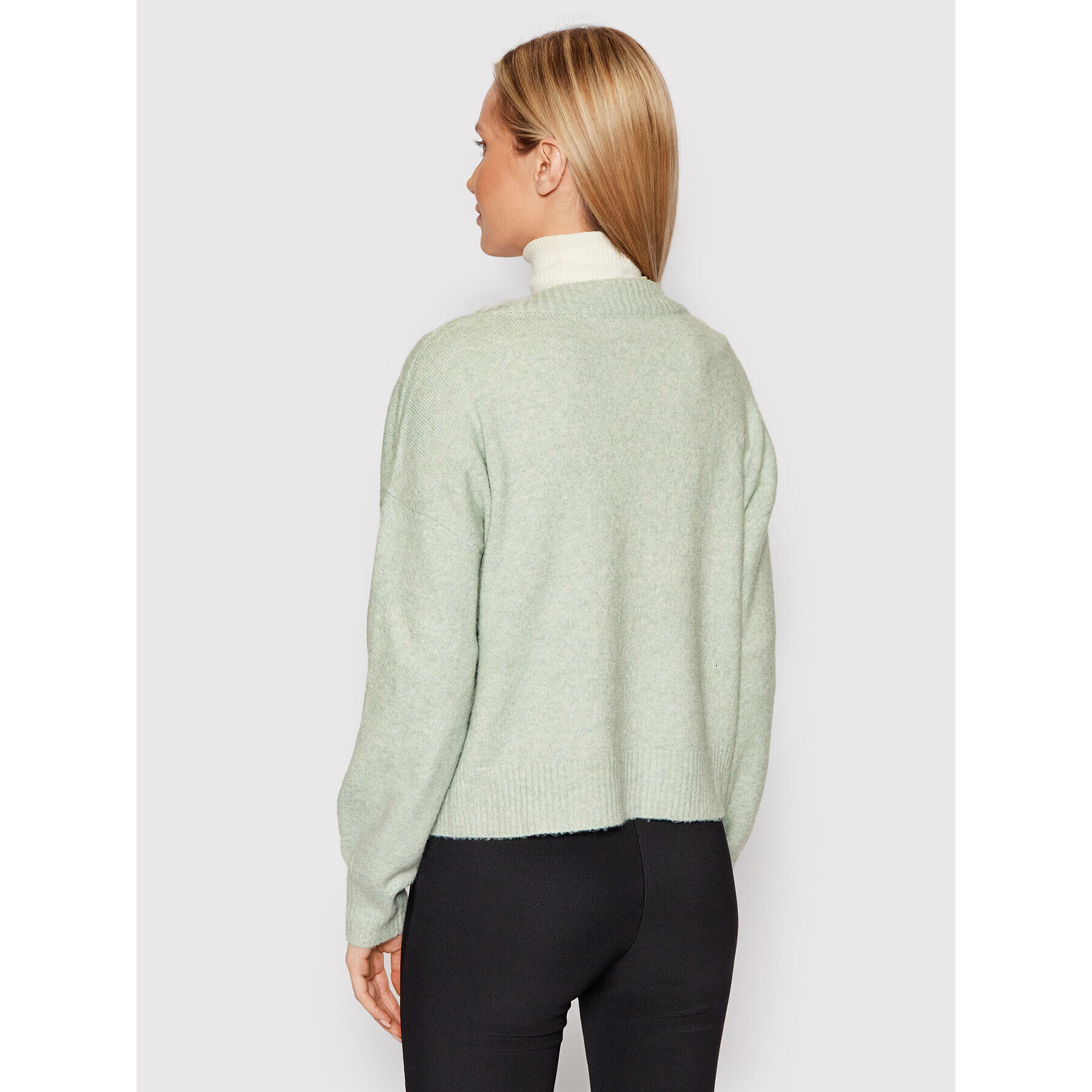 Vero Moda Кардиган Doffy 10259445 Зелен Relaxed Fit - Pepit.bg