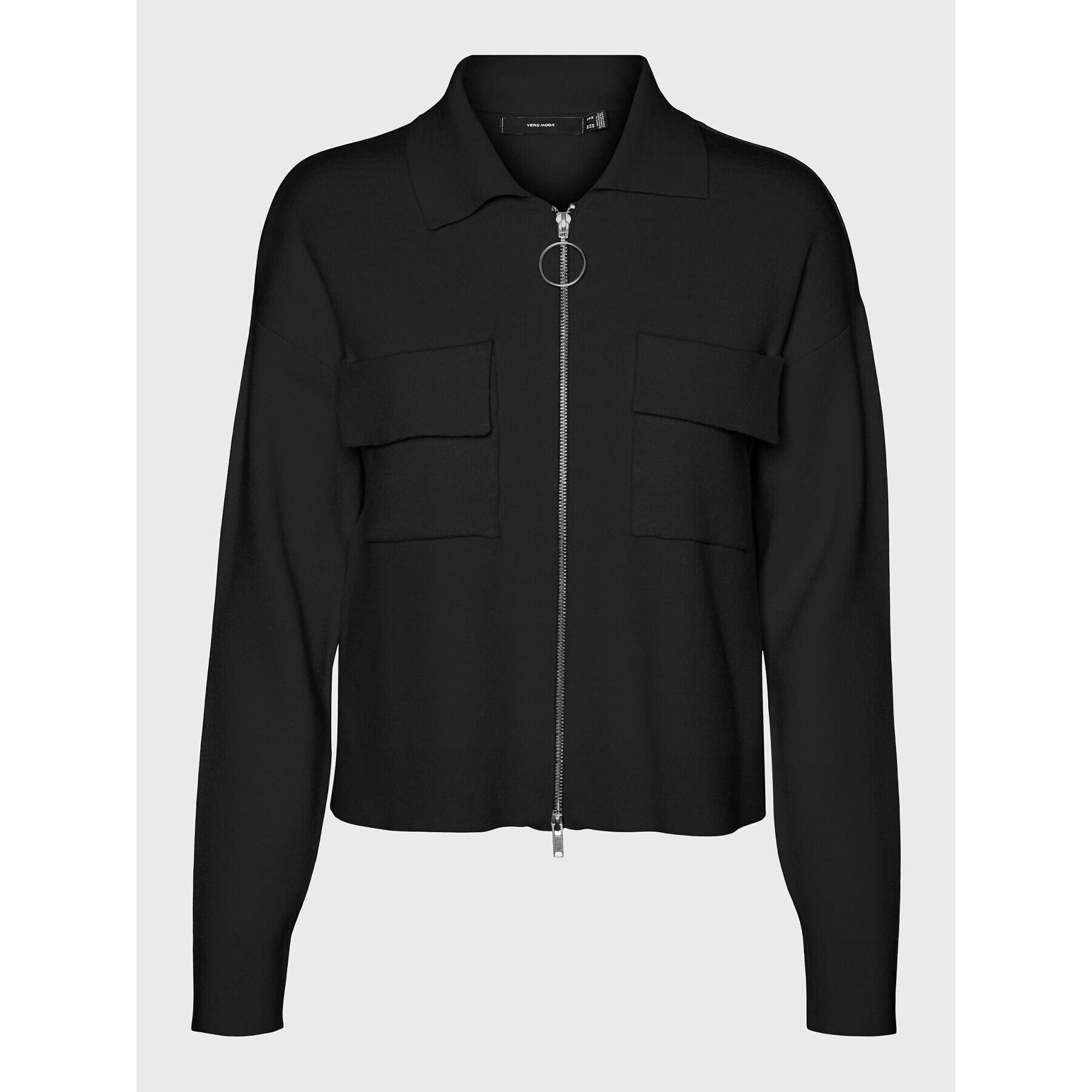 Vero Moda Кардиган Gold 10270619 Черен Regular Fit - Pepit.bg