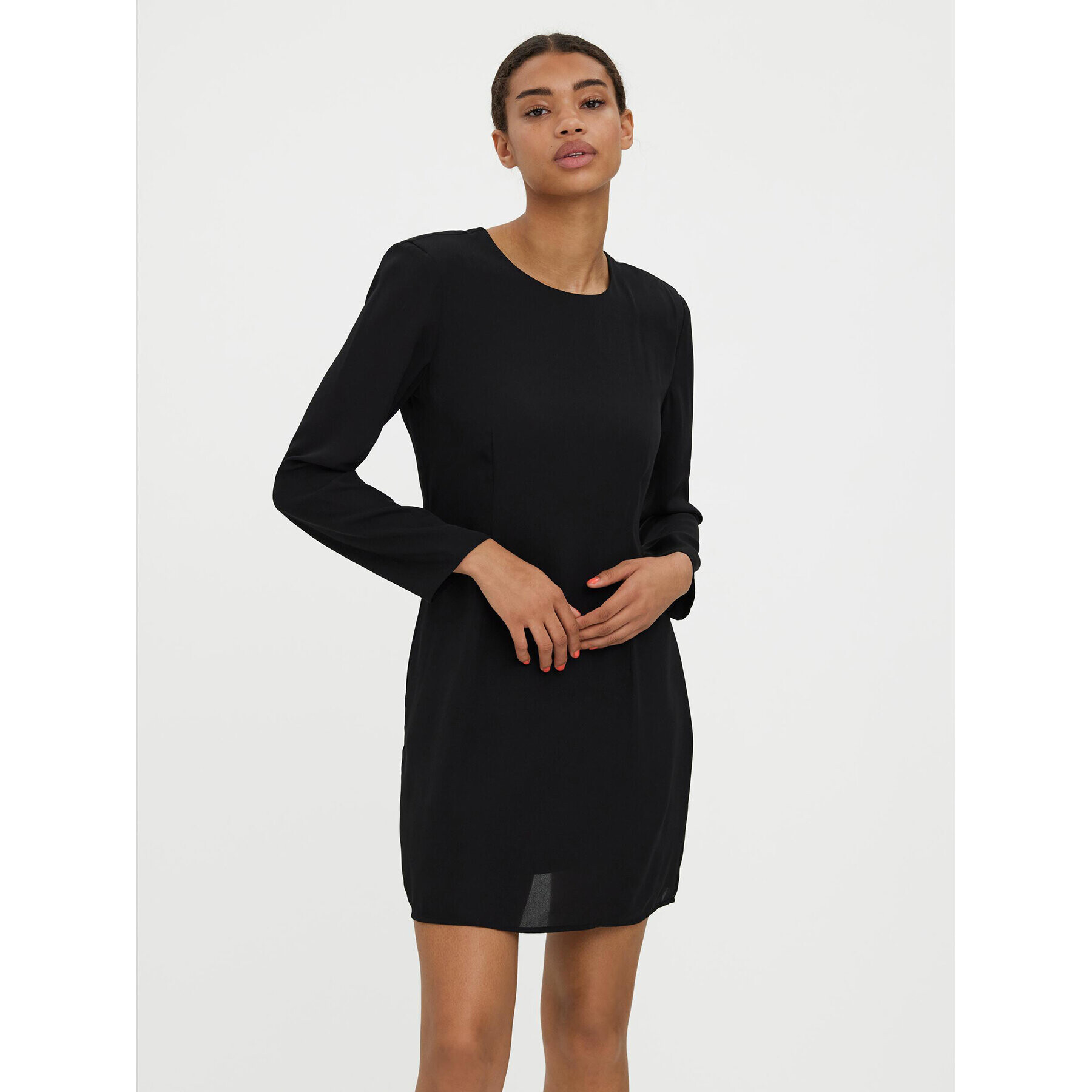 Vero Moda Ежедневна рокля Kimmi 10276069 Черен Regular Fit - Pepit.bg