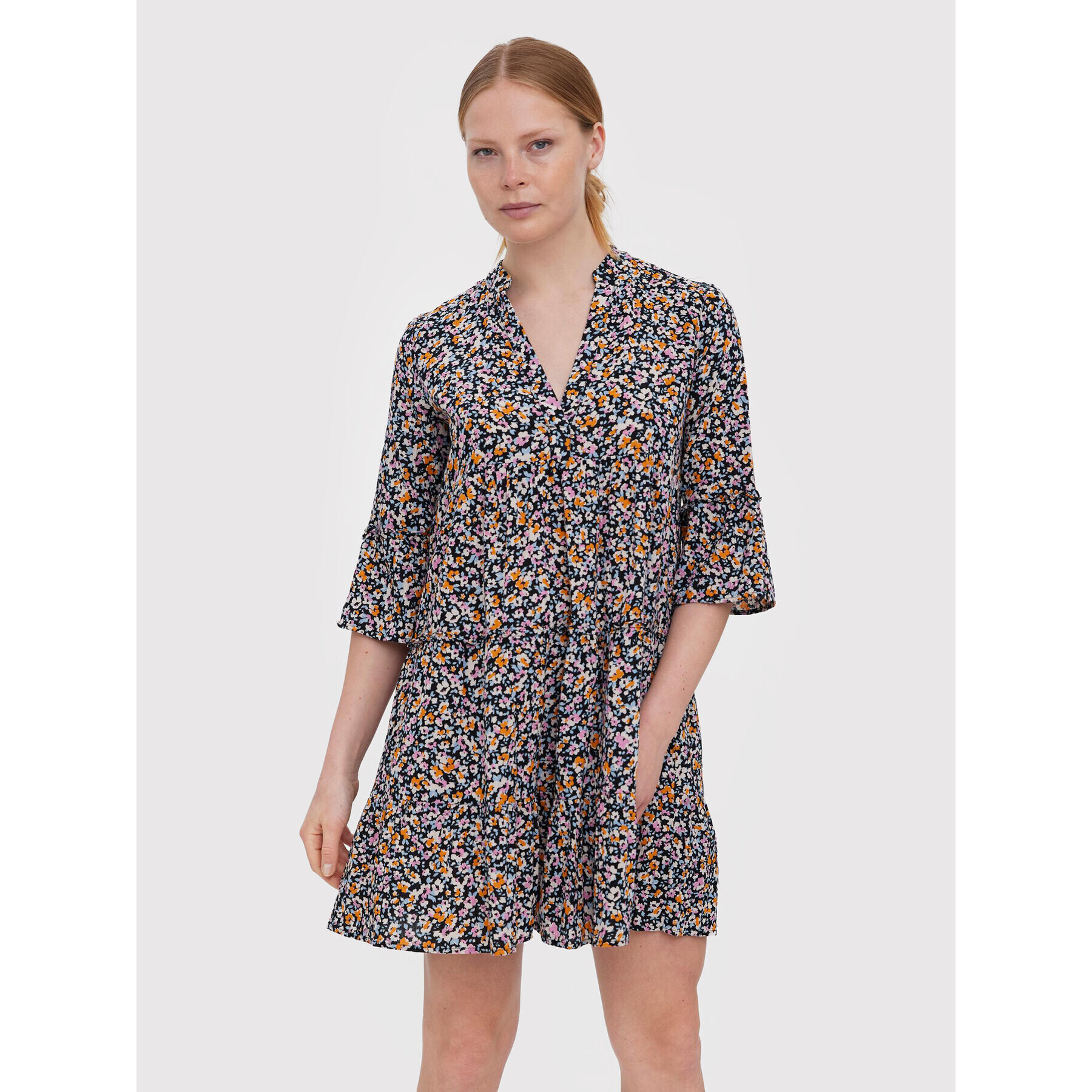 Vero Moda Лятна рокля Heli 10264916 Цветен Loose Fit - Pepit.bg