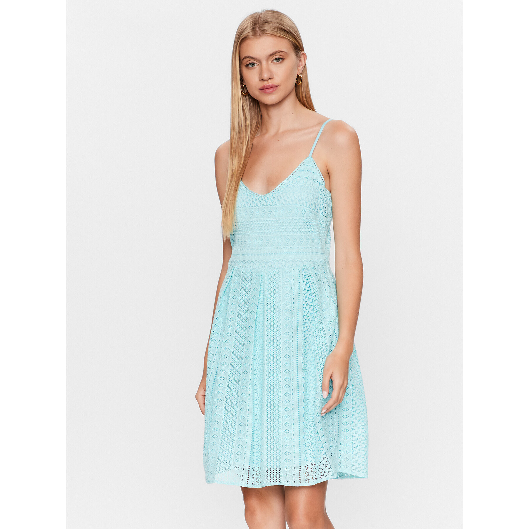 Vero Moda Лятна рокля Honey 10220925 Син Regular Fit - Pepit.bg
