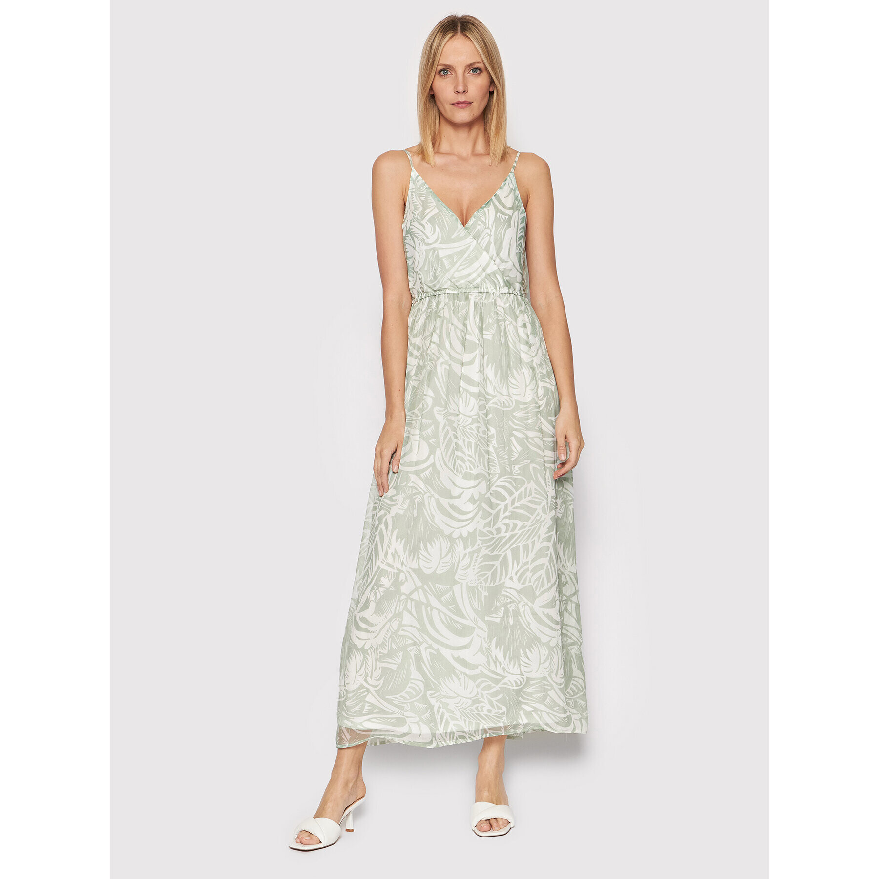 Vero Moda Лятна рокля Kaya 10267375 Зелен Regular Fit - Pepit.bg