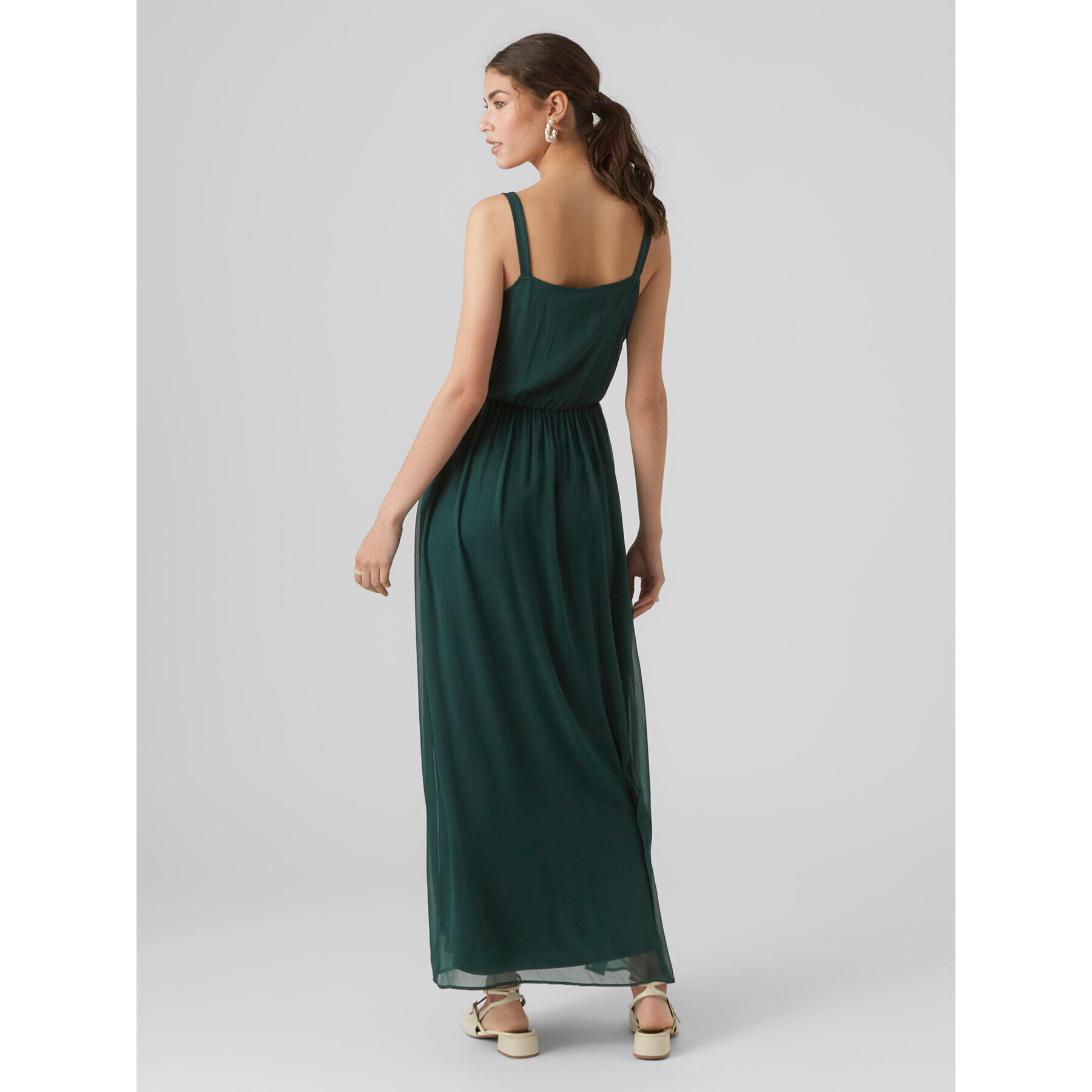 Vero Moda Лятна рокля Olivia 10298558 Зелен Regular Fit - Pepit.bg