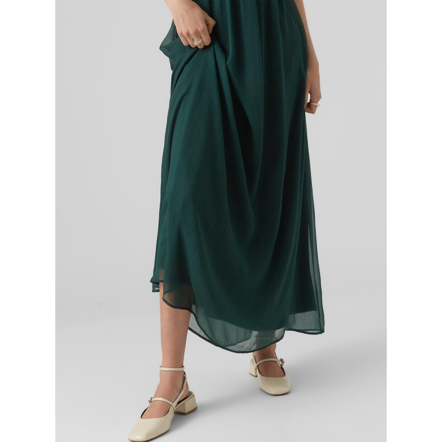 Vero Moda Лятна рокля Olivia 10298558 Зелен Regular Fit - Pepit.bg
