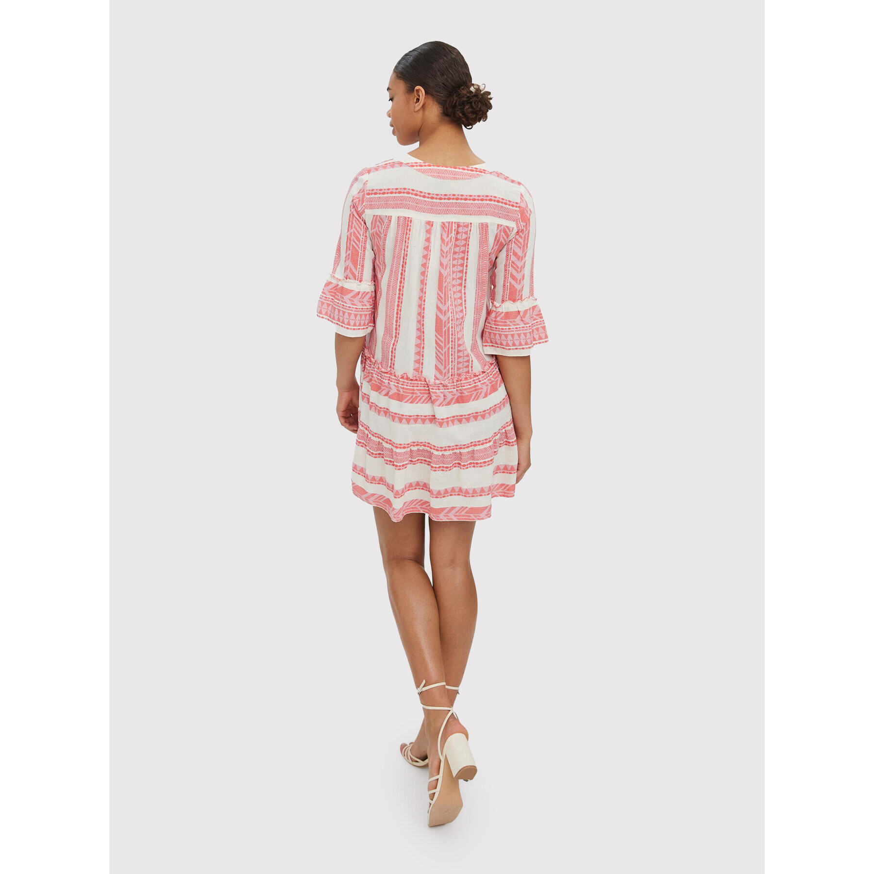 Vero Moda Лятна рокля Dicthe 10225127 Червен Regular Fit - Pepit.bg