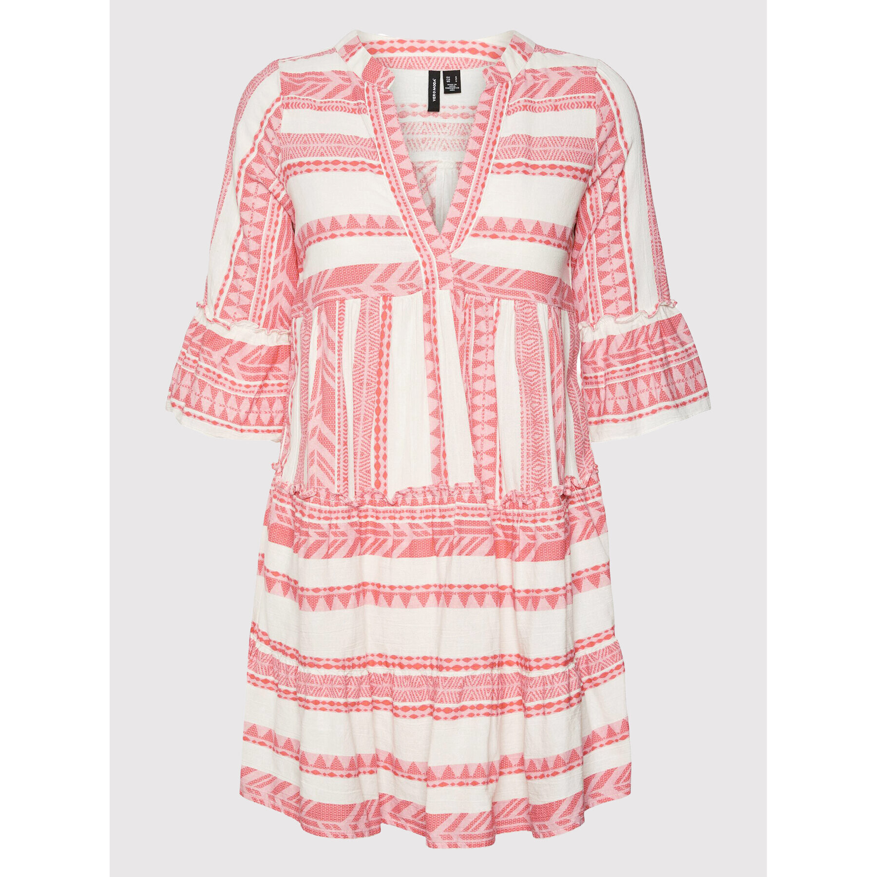 Vero Moda Лятна рокля Dicthe 10225127 Червен Regular Fit - Pepit.bg