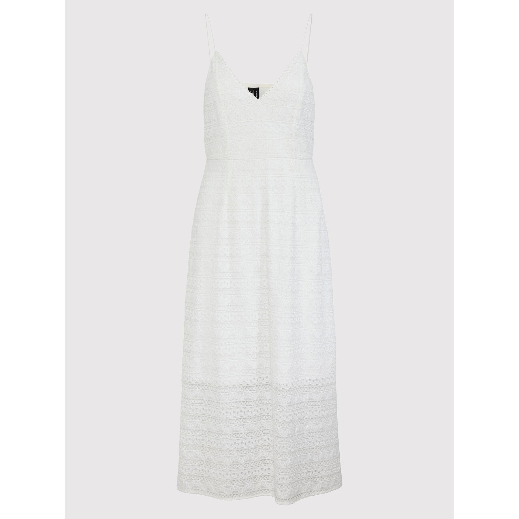 Vero Moda Лятна рокля Honey 10272503 Бял Regular Fit - Pepit.bg