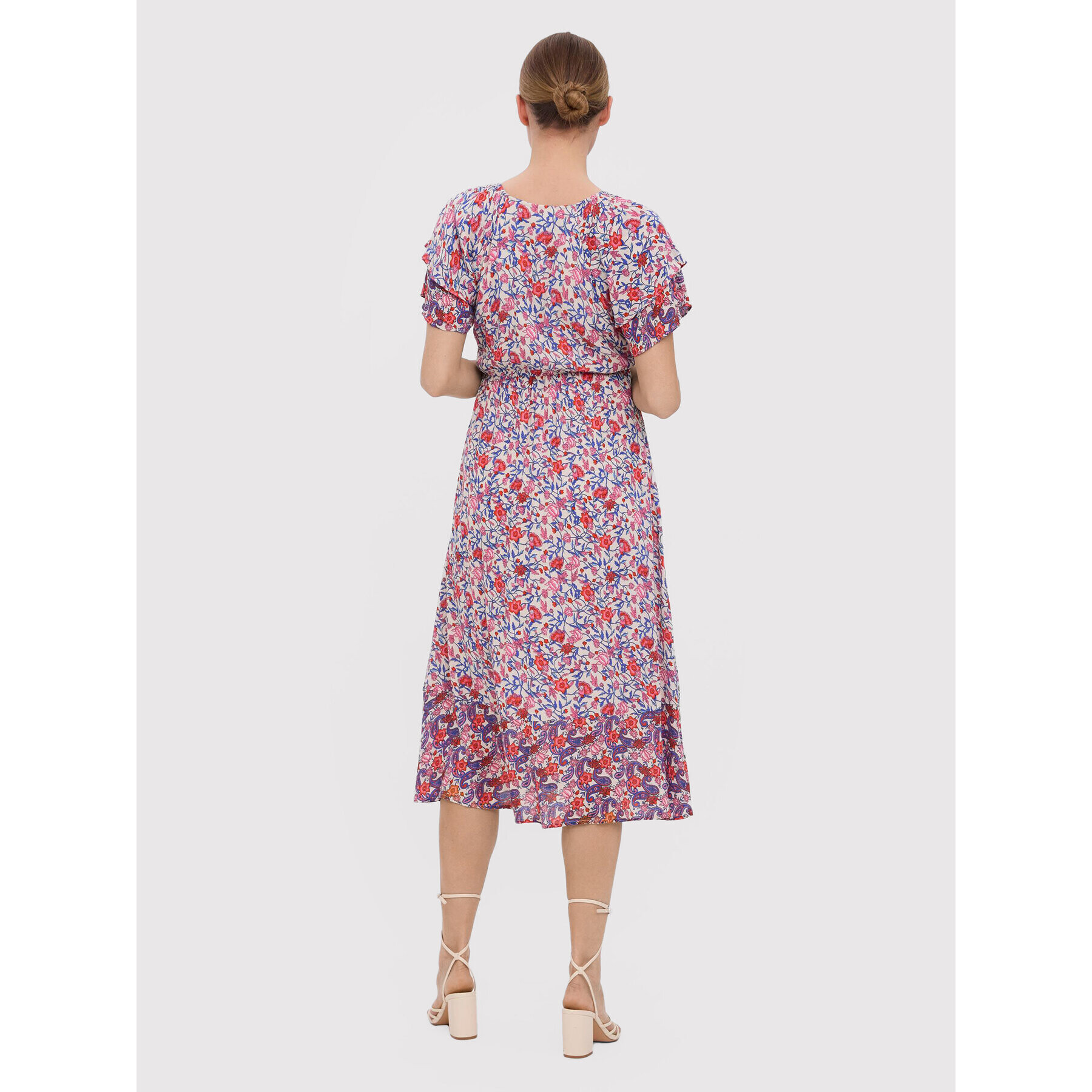 Vero Moda Лятна рокля Tora 10269106 Цветен Regular Fit - Pepit.bg