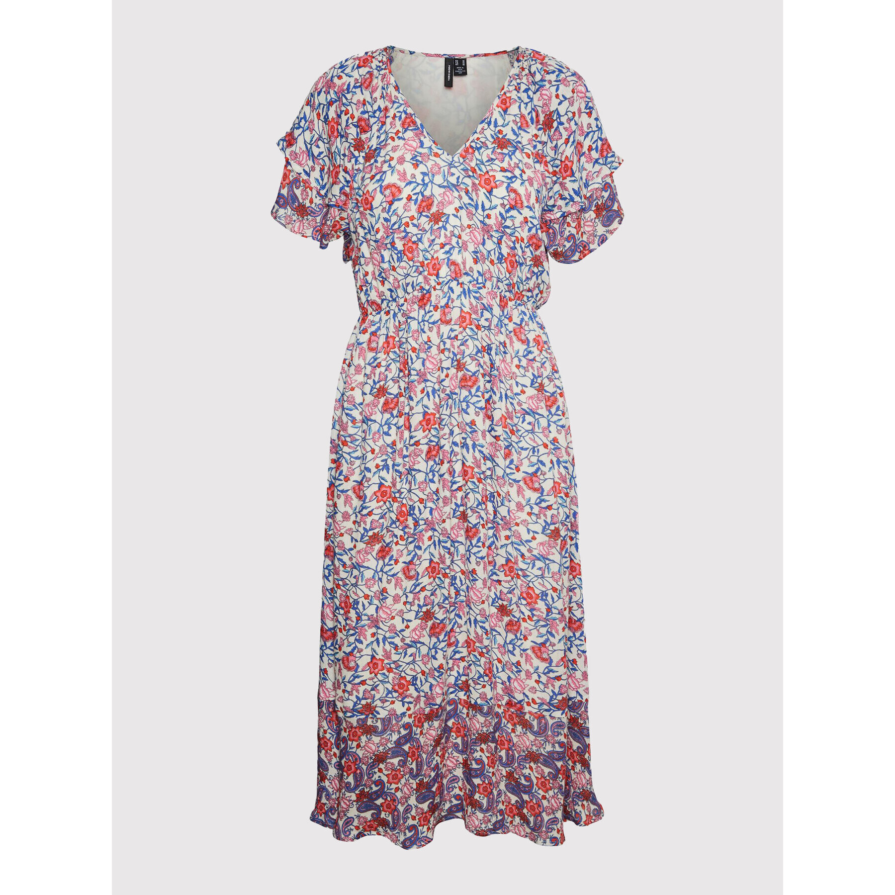 Vero Moda Лятна рокля Tora 10269106 Цветен Regular Fit - Pepit.bg
