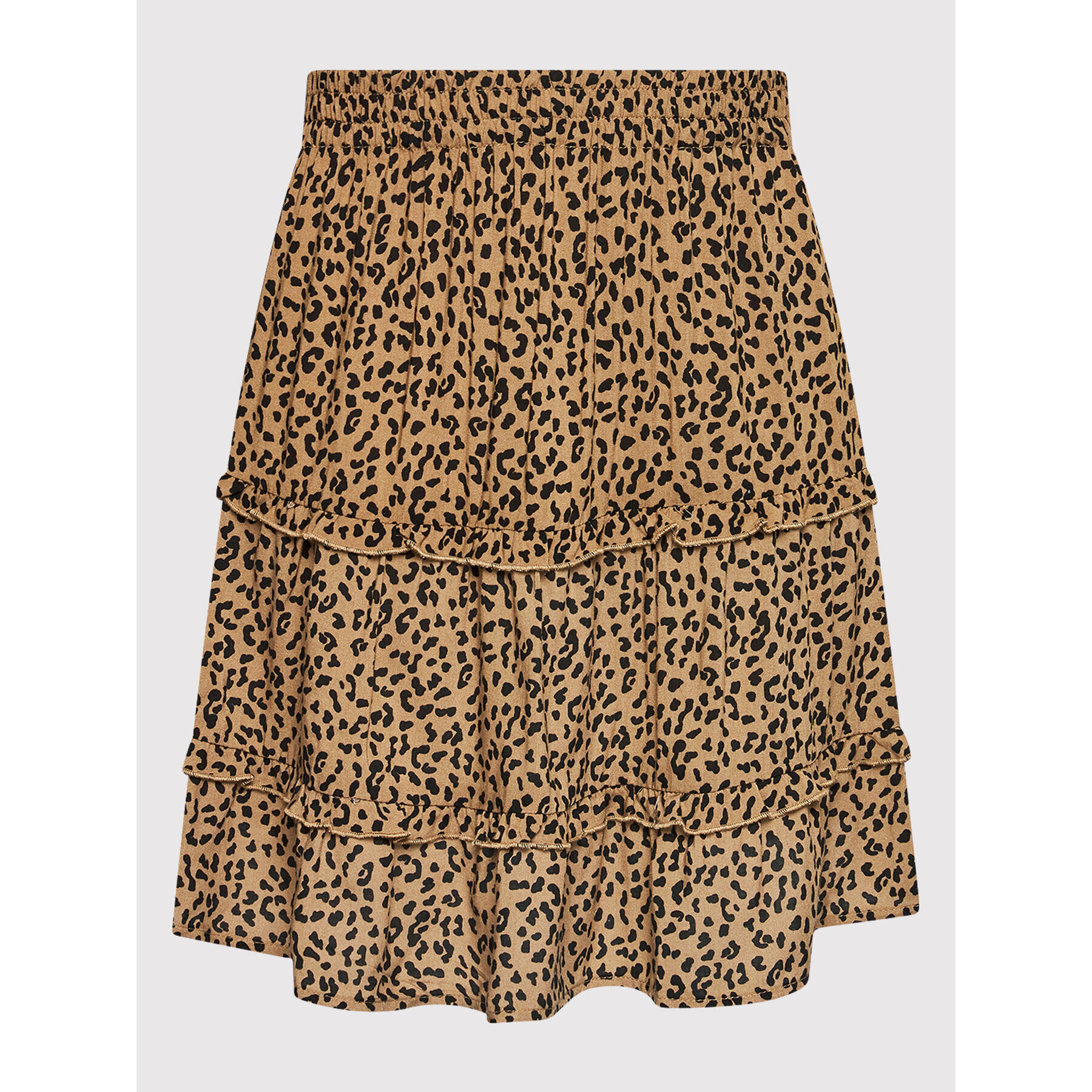 Vero Moda Мини пола Easy 10263280 Кафяв Regular Fit - Pepit.bg
