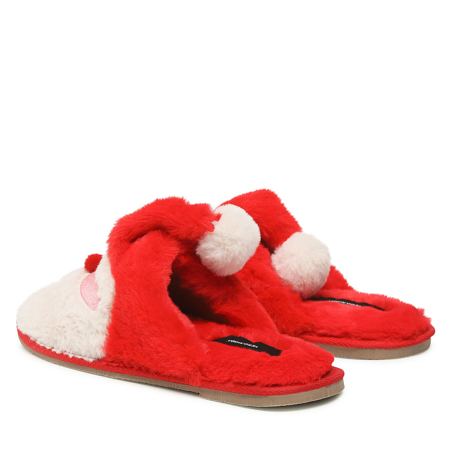 Vero Moda Пантофи Santa 10274202 Червен - Pepit.bg