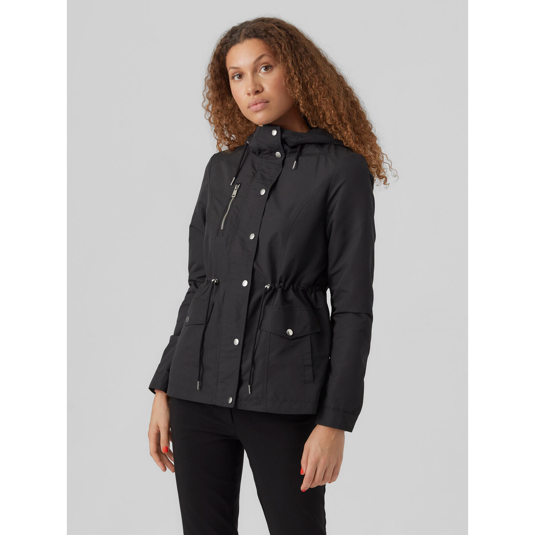 Vero Moda Преходно яке Pernillefie 10278209 Черен Regular Fit - Pepit.bg