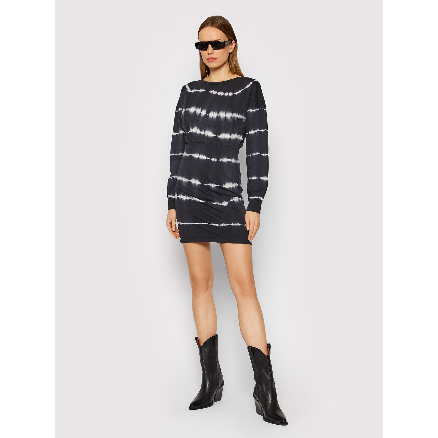 Vero Moda Плетена рокля Edina 1025984 Черен Regular Fit - Pepit.bg