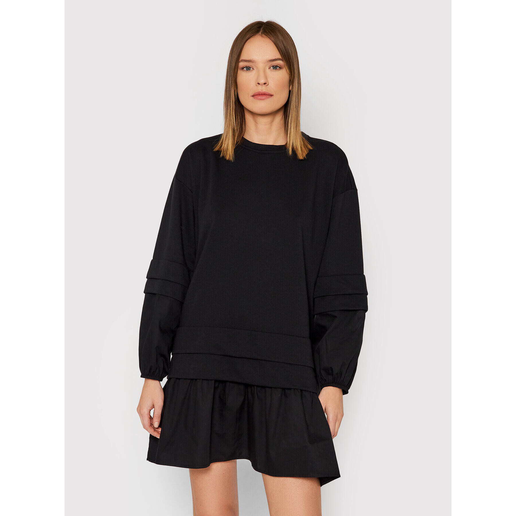 Vero Moda Плетена рокля Ulva 10253643 Черен Regular Fit - Pepit.bg