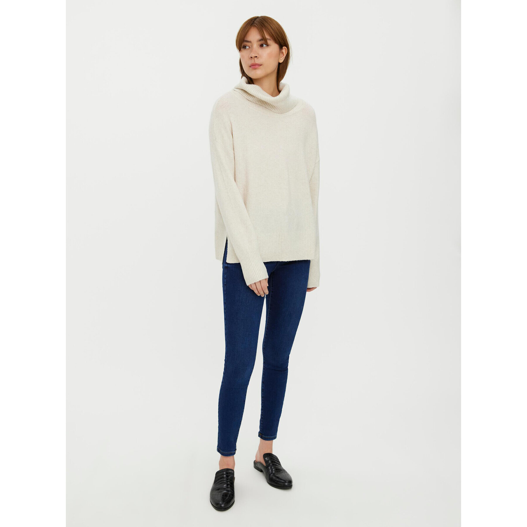 Vero Moda Поло 10231324 Бежов Regular Fit - Pepit.bg