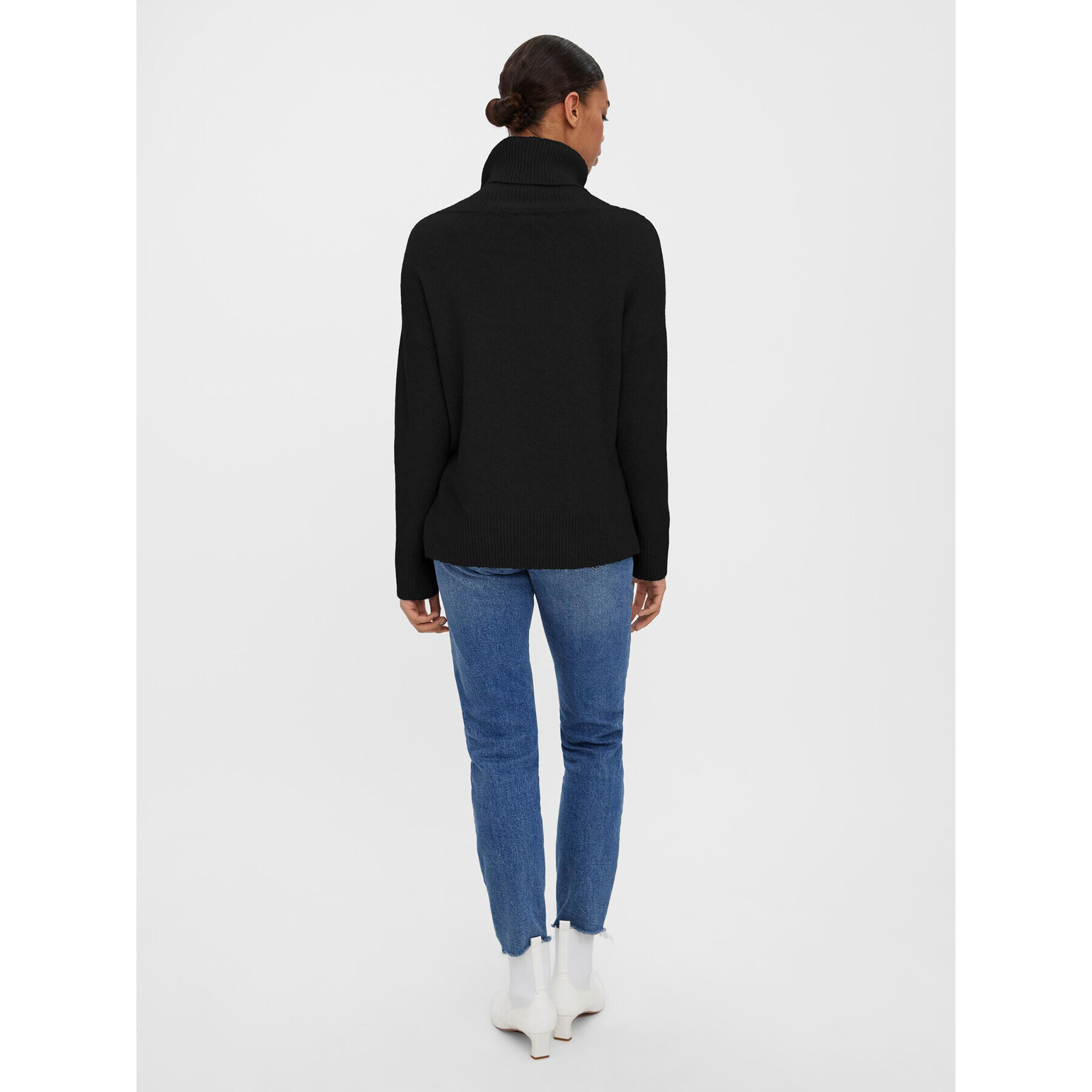 Vero Moda Поло 10231324 Черен Regular Fit - Pepit.bg