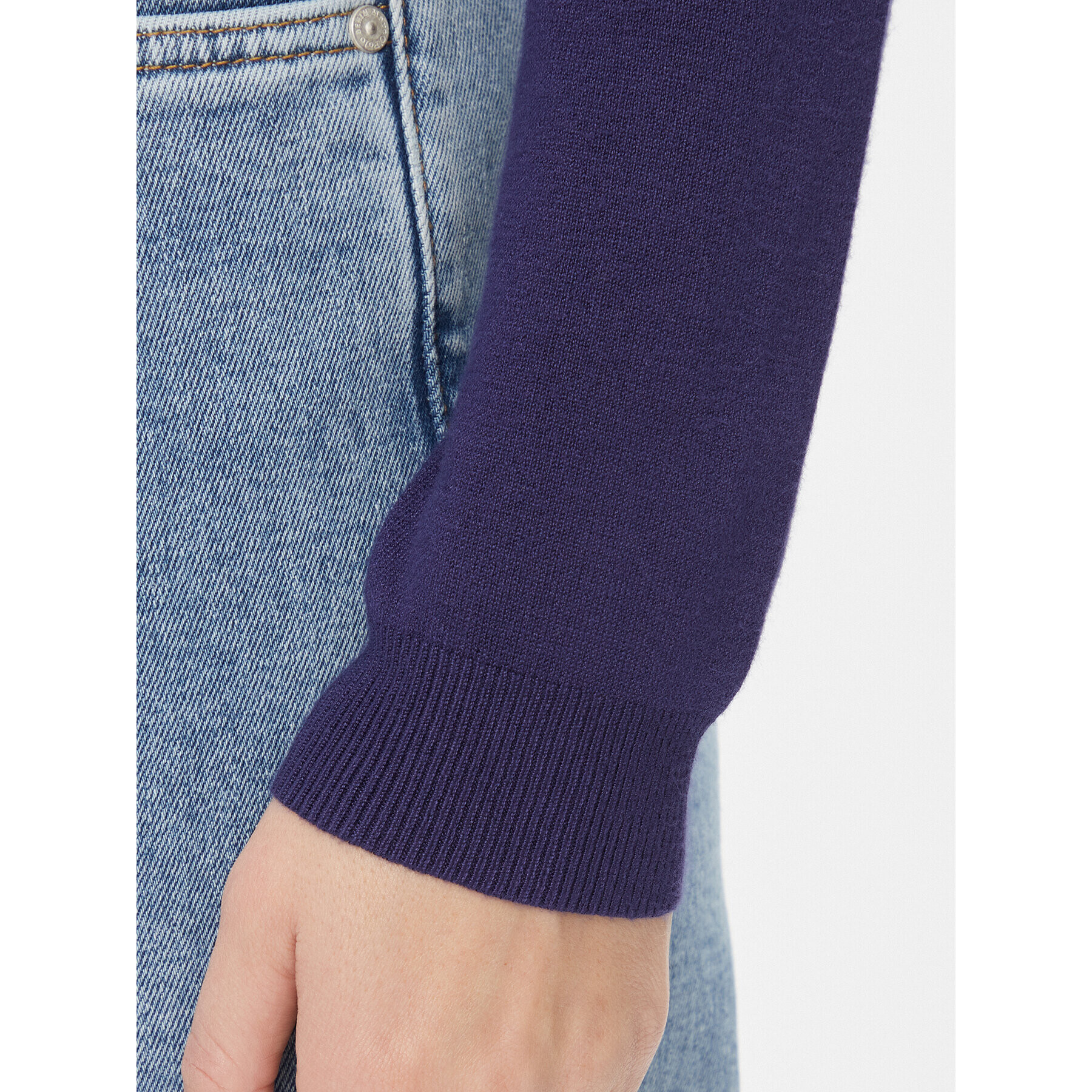Vero Moda Поло 10231630 Виолетов Slim Fit - Pepit.bg