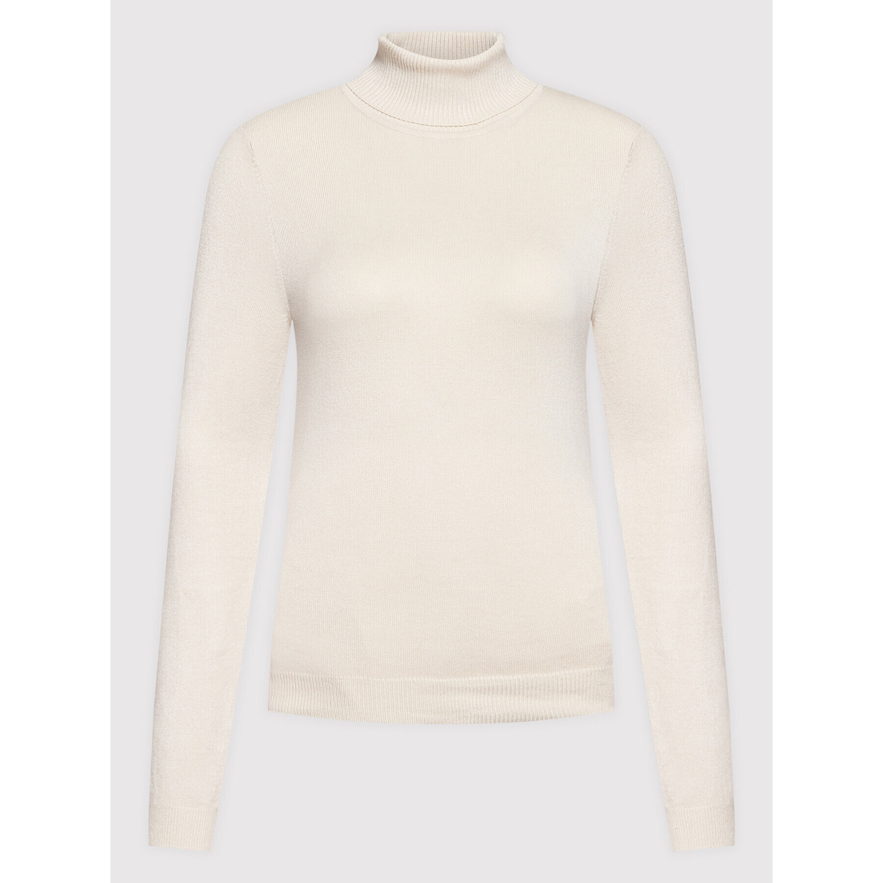 Vero Moda Поло Glory 10231630 Екрю Slim Fit - Pepit.bg