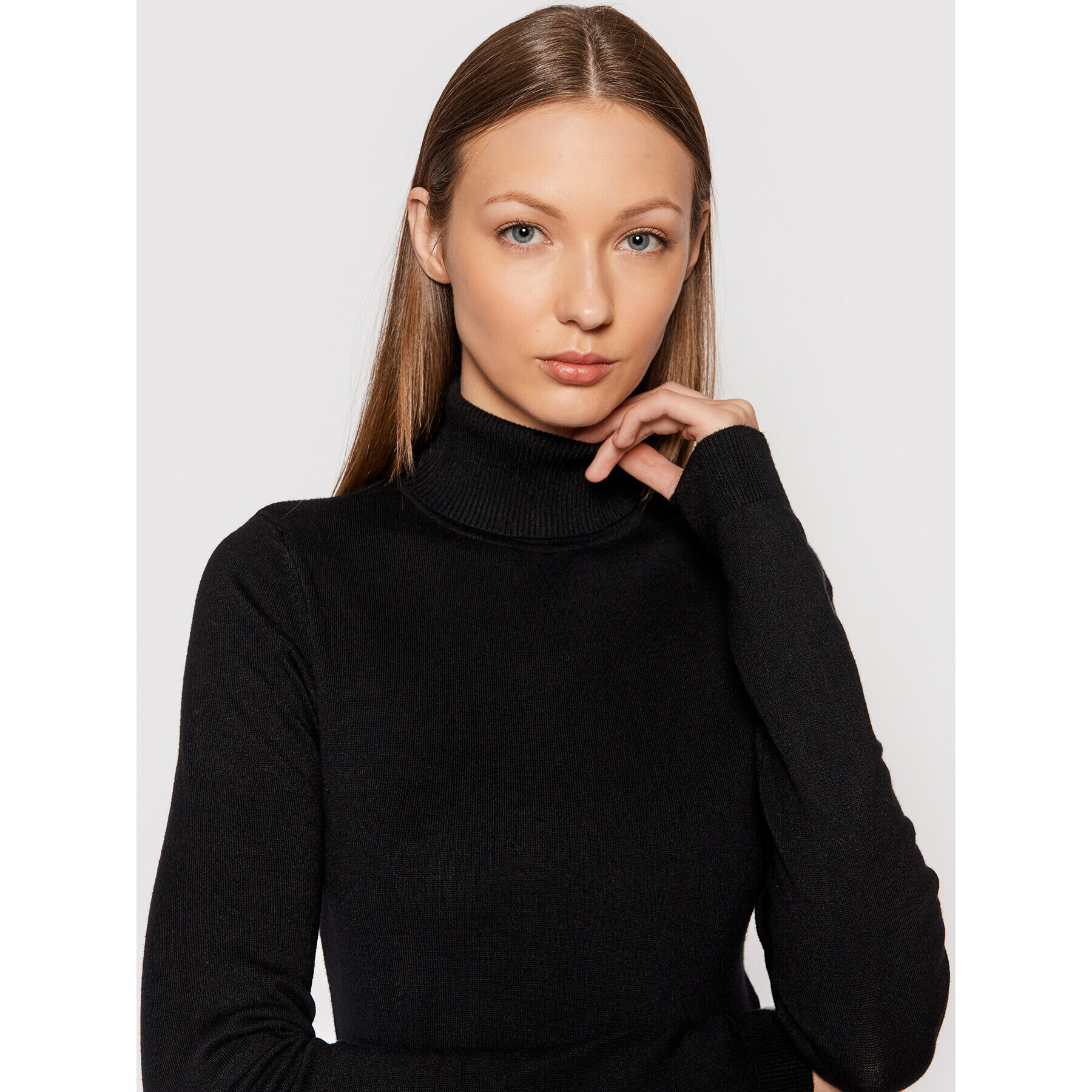Vero Moda Поло Glory 10231630 Черен Slim Fit - Pepit.bg