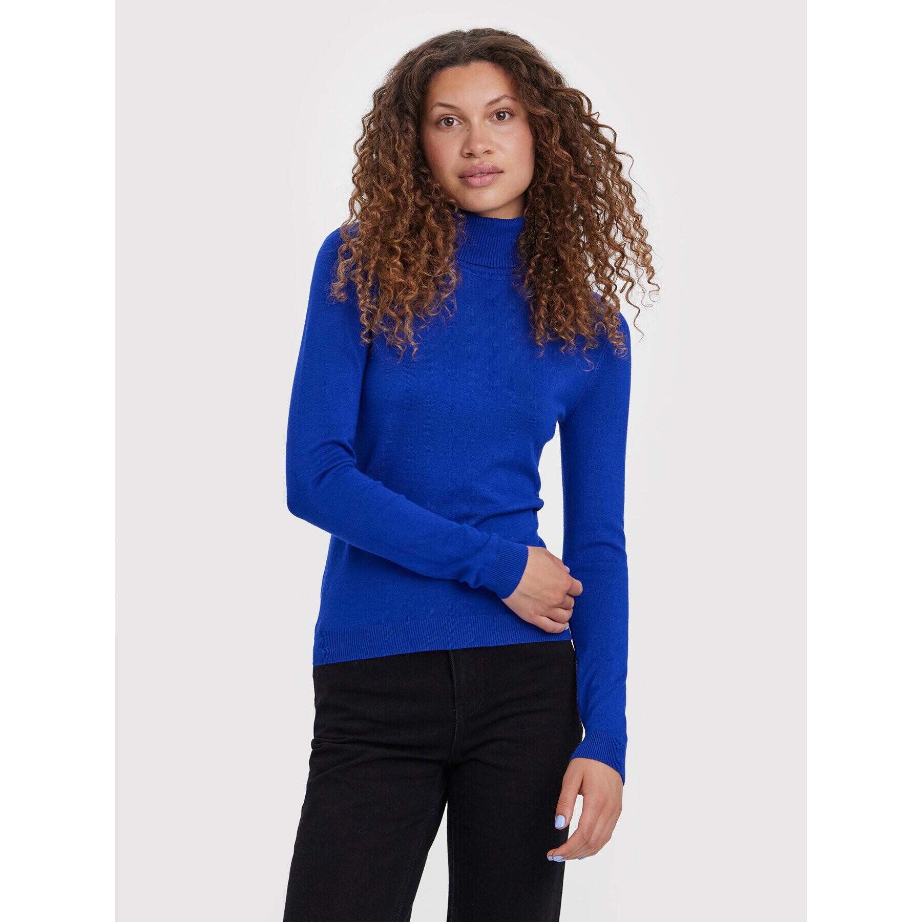 Vero Moda Поло Glory 10231630 Син Slim Fit - Pepit.bg