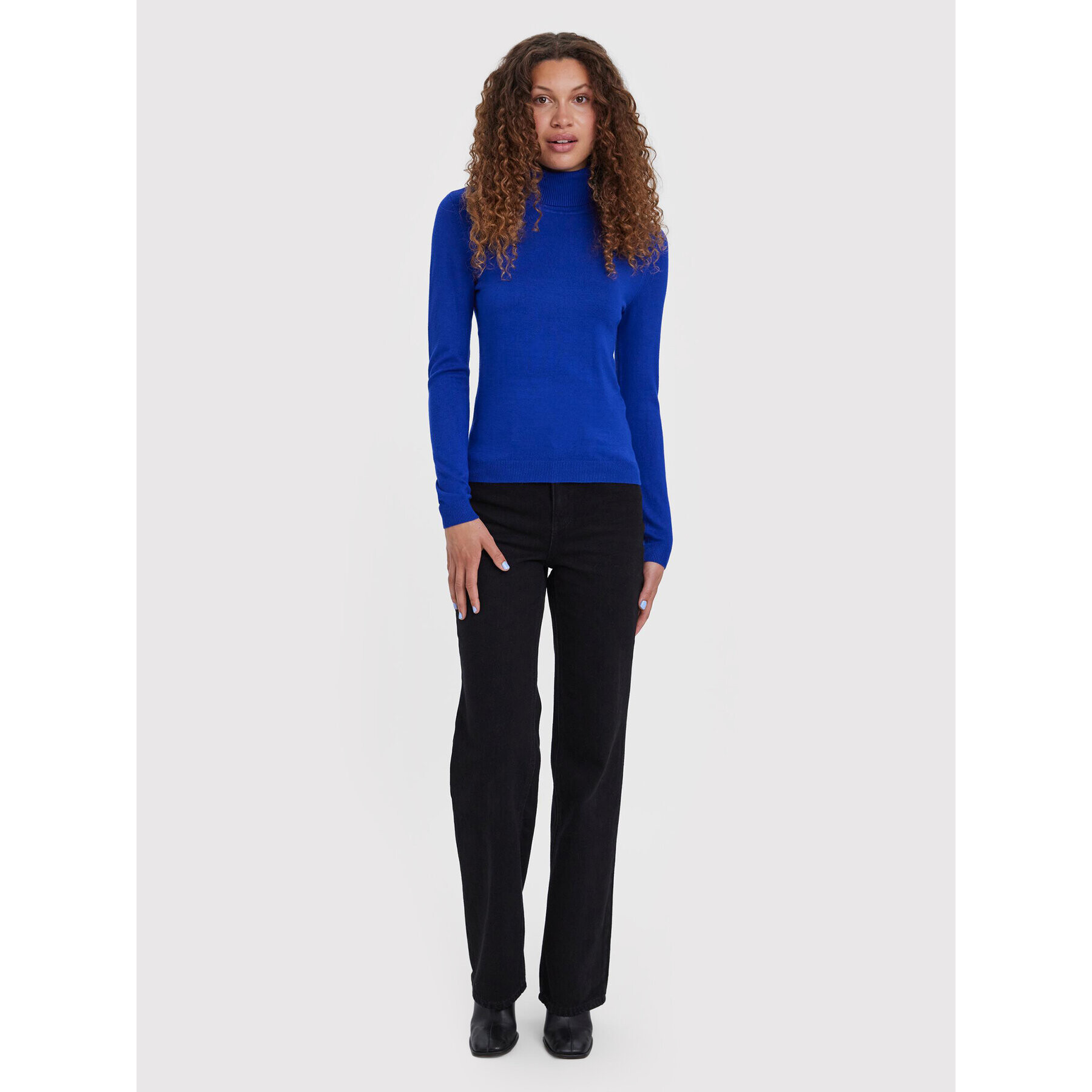 Vero Moda Поло Glory 10231630 Син Slim Fit - Pepit.bg