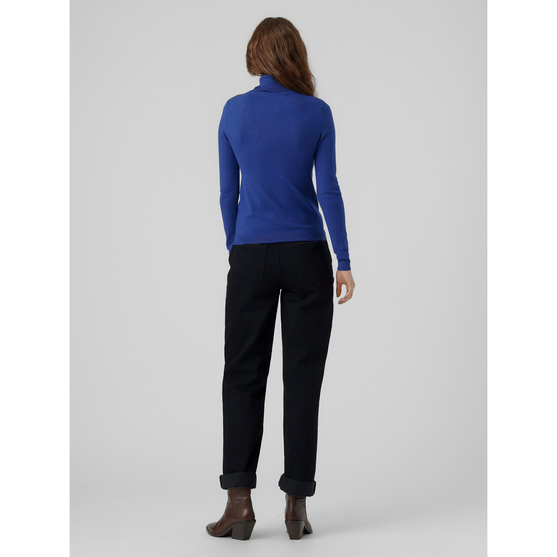 Vero Moda Поло Happiness 10238127 Син Regular Fit - Pepit.bg