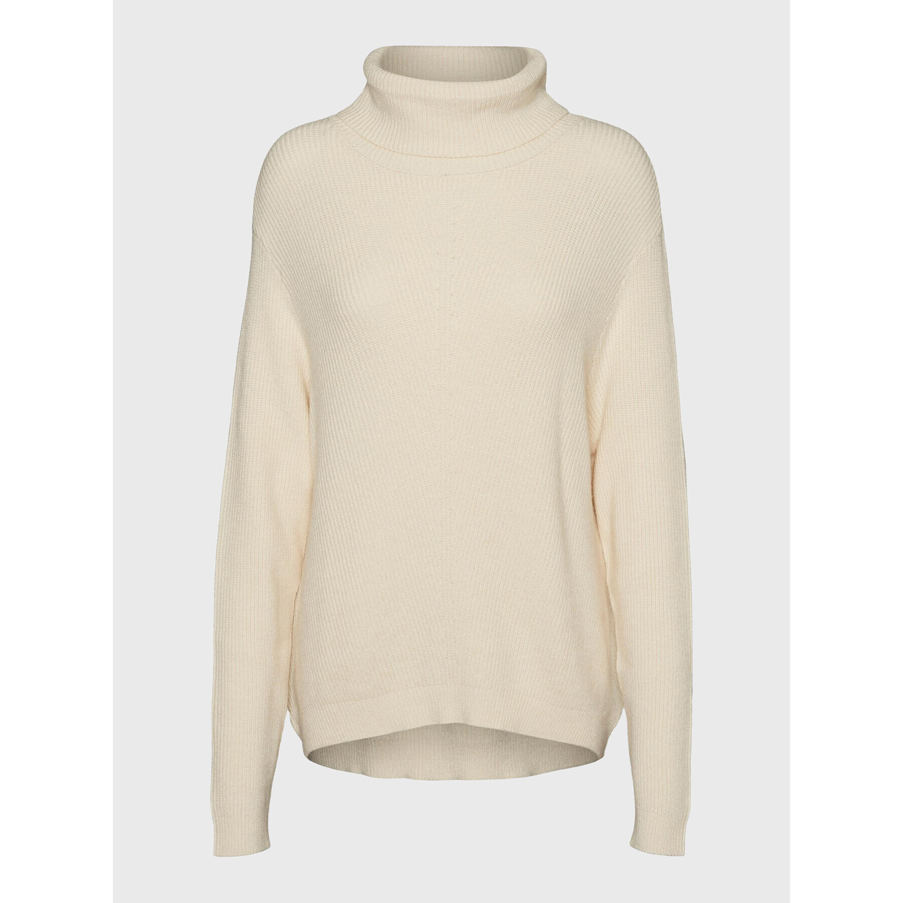 Vero Moda Поло Holly 10268920 Екрю Relaxed Fit - Pepit.bg