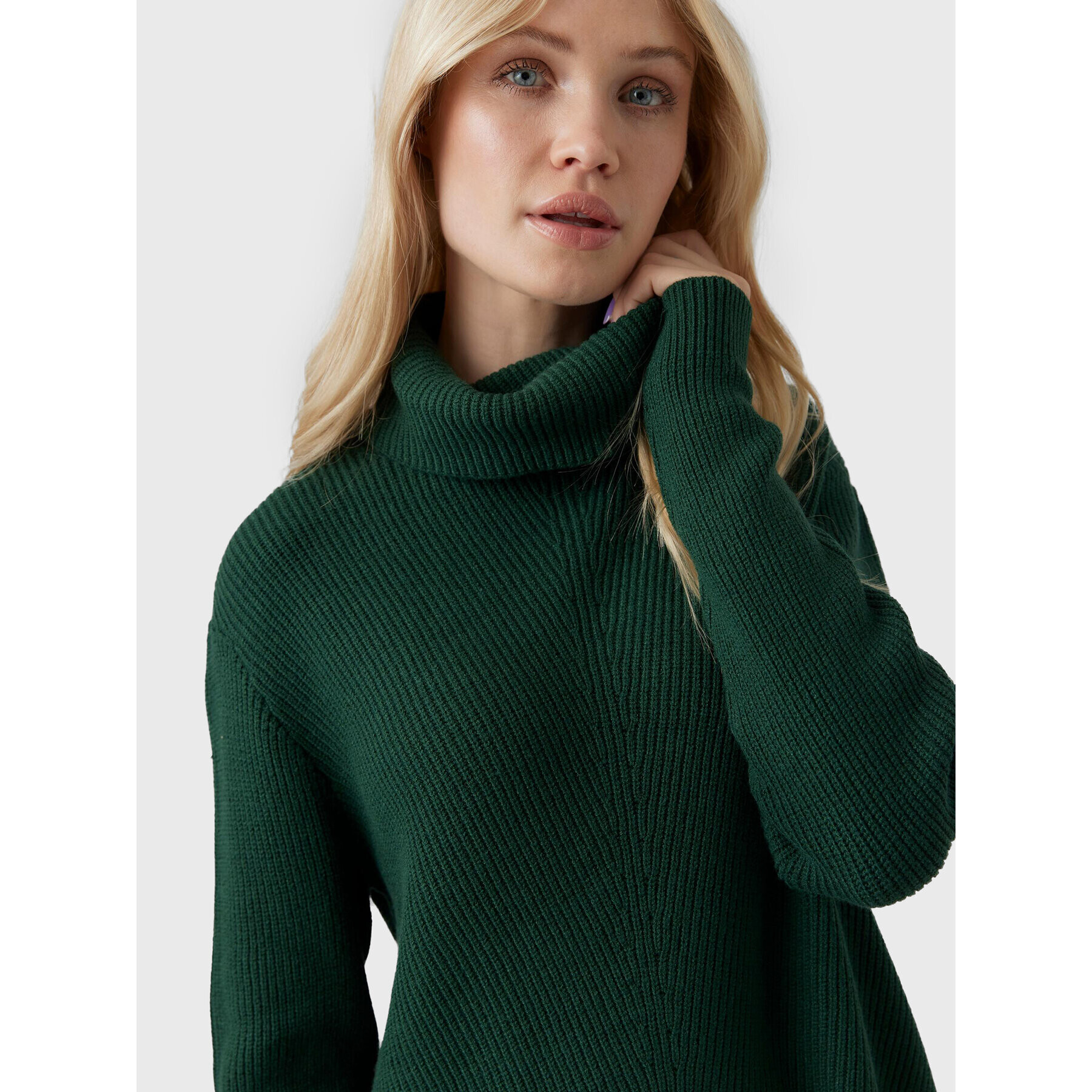 Vero Moda Поло Holly 10268920 Зелен Relaxed Fit - Pepit.bg