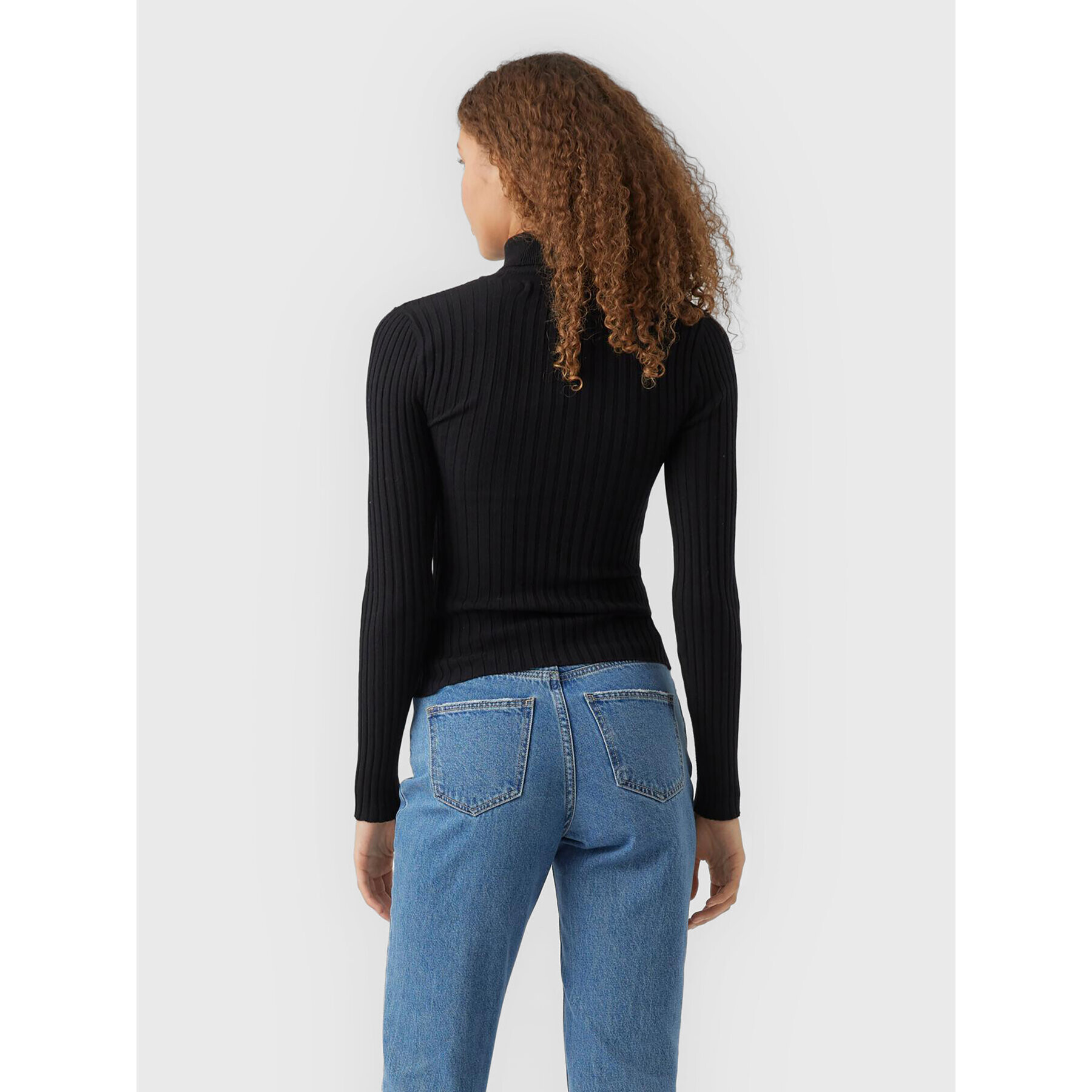 Vero Moda Поло Kiki 10272699 Черен Slim Fit - Pepit.bg