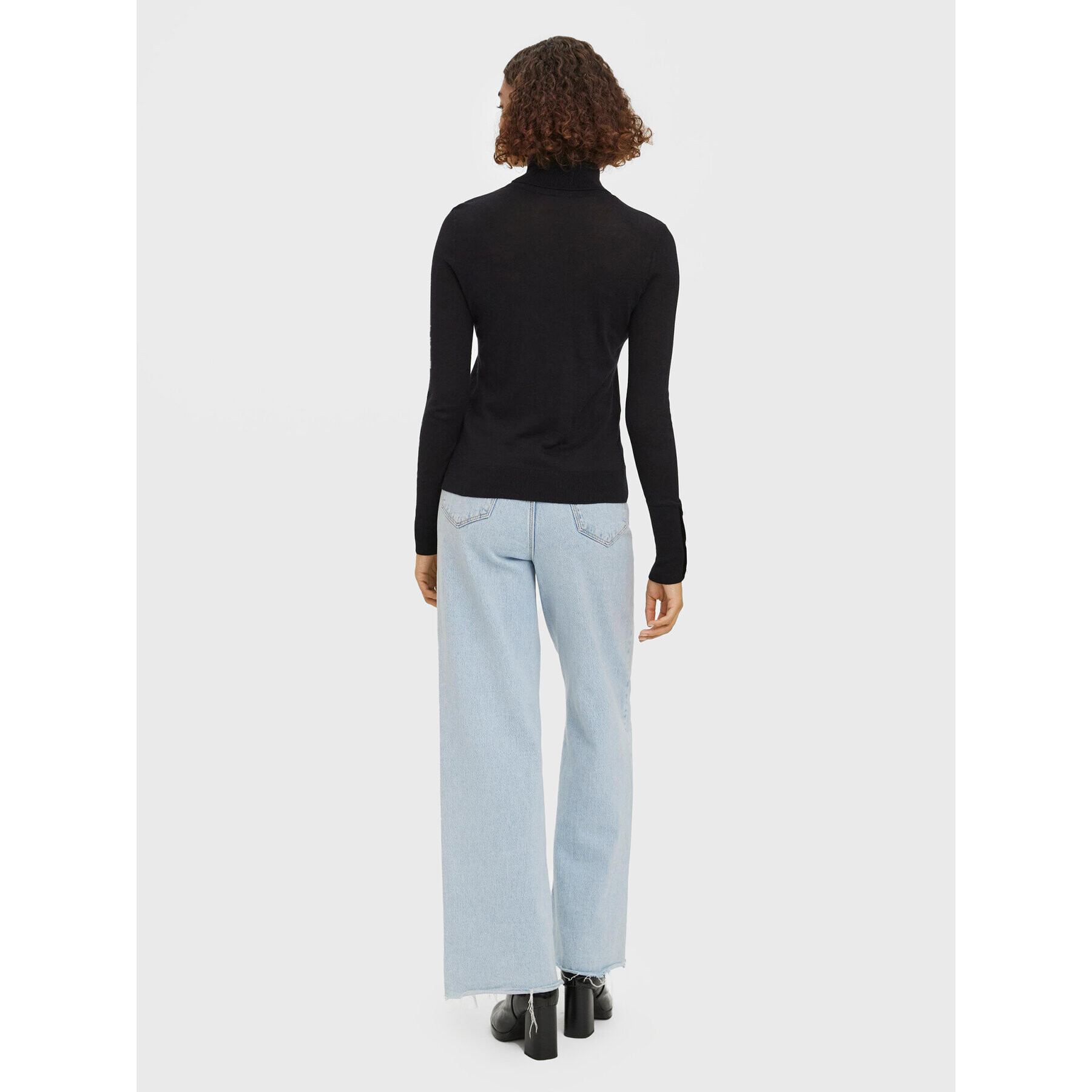 Vero Moda Поло New Milda 10268155 Черен Regular Fit - Pepit.bg