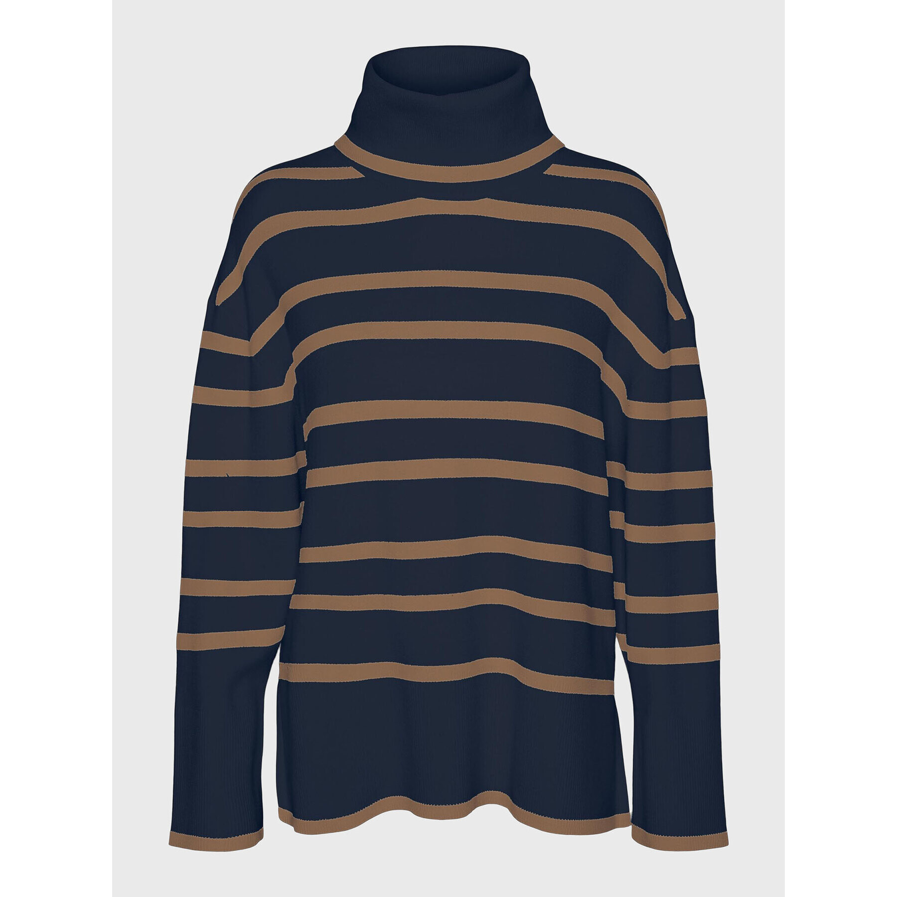 Vero Moda Поло Saba 10272469 Тъмносин Relaxed Fit - Pepit.bg